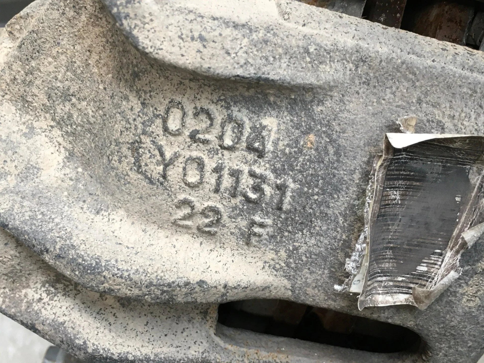 Mangueta del izq PSA 0204Y0113122F