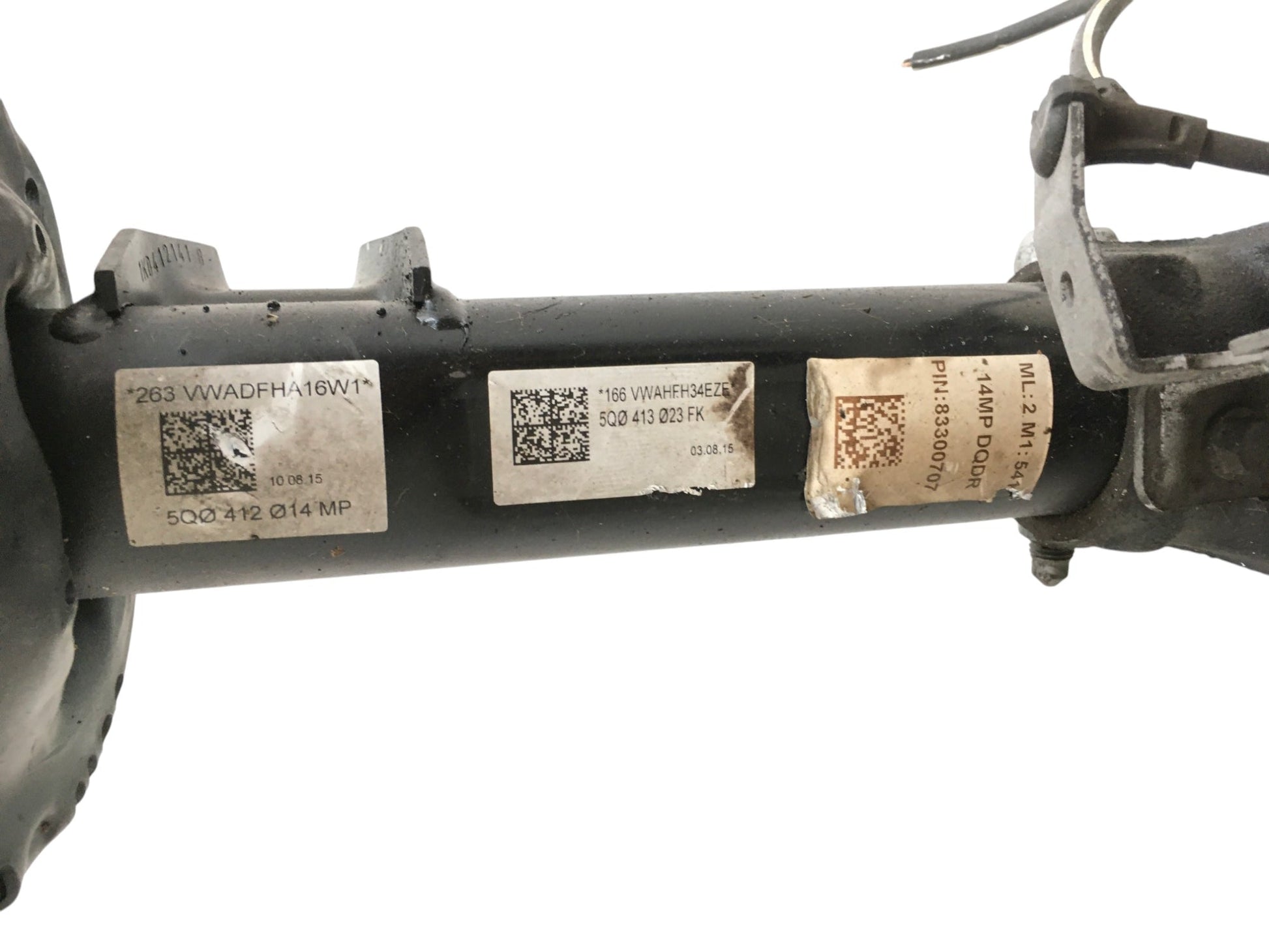 Mangueta del izq VW Golf VII - 5Q0407256Q _