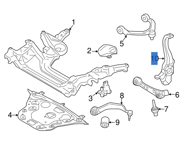 Mangueta derecha BMW F07 GT - 31216777750