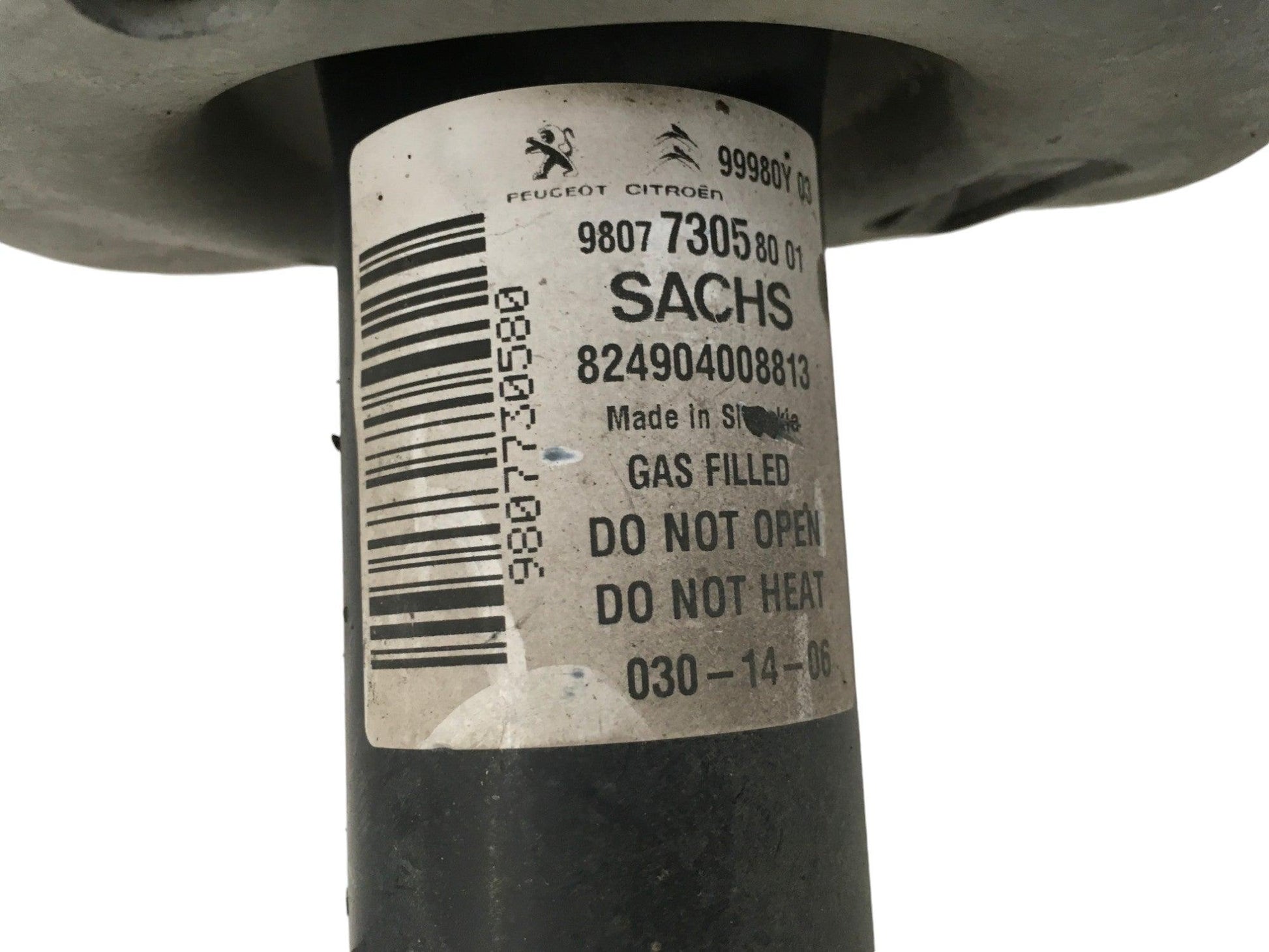 Mangueta izquierda Peugeot 5008 I - 1606630980