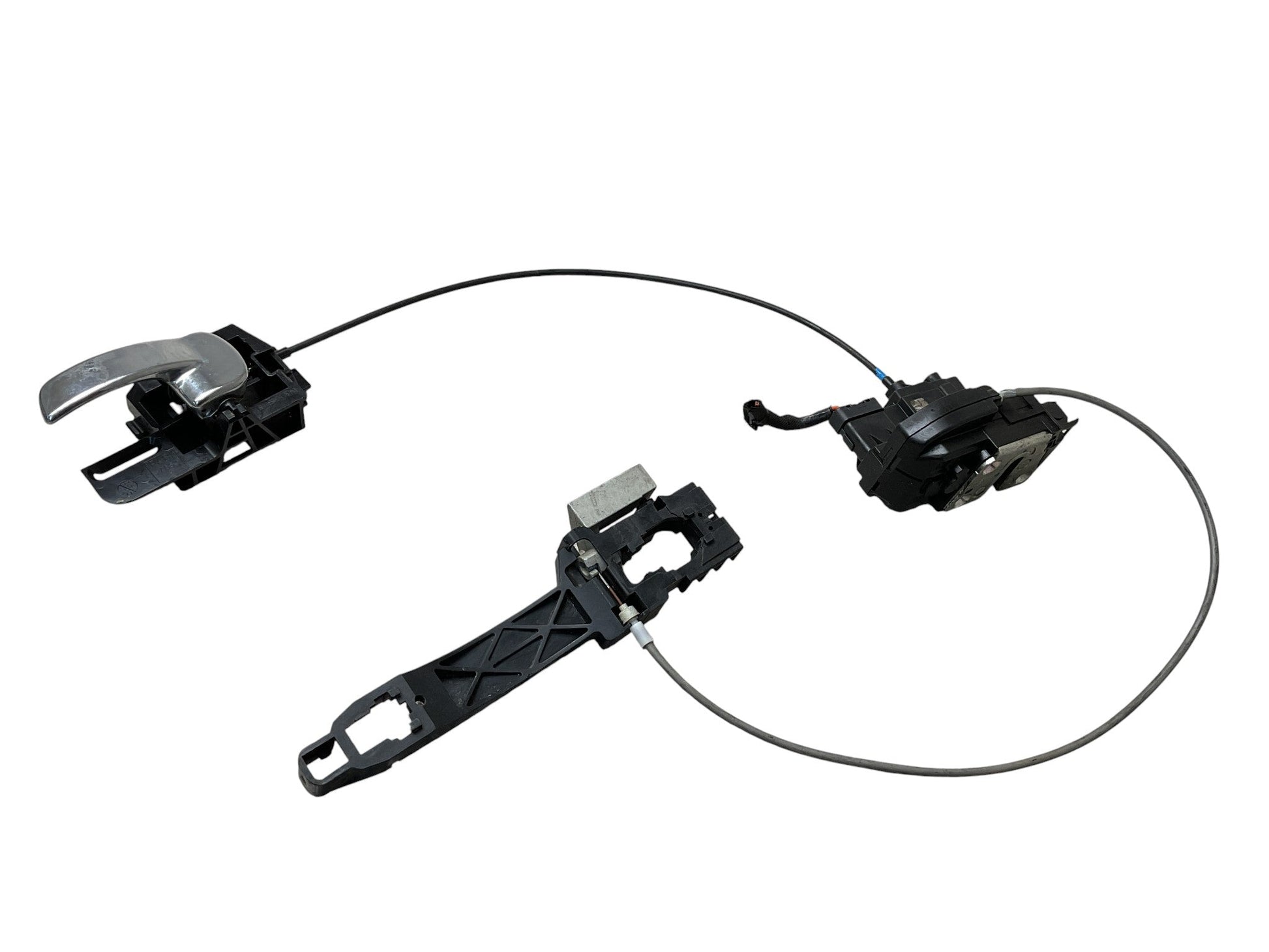 Manijas y cerradura tra izq Nissan Qashqai 07 - 13 - 80671JD0