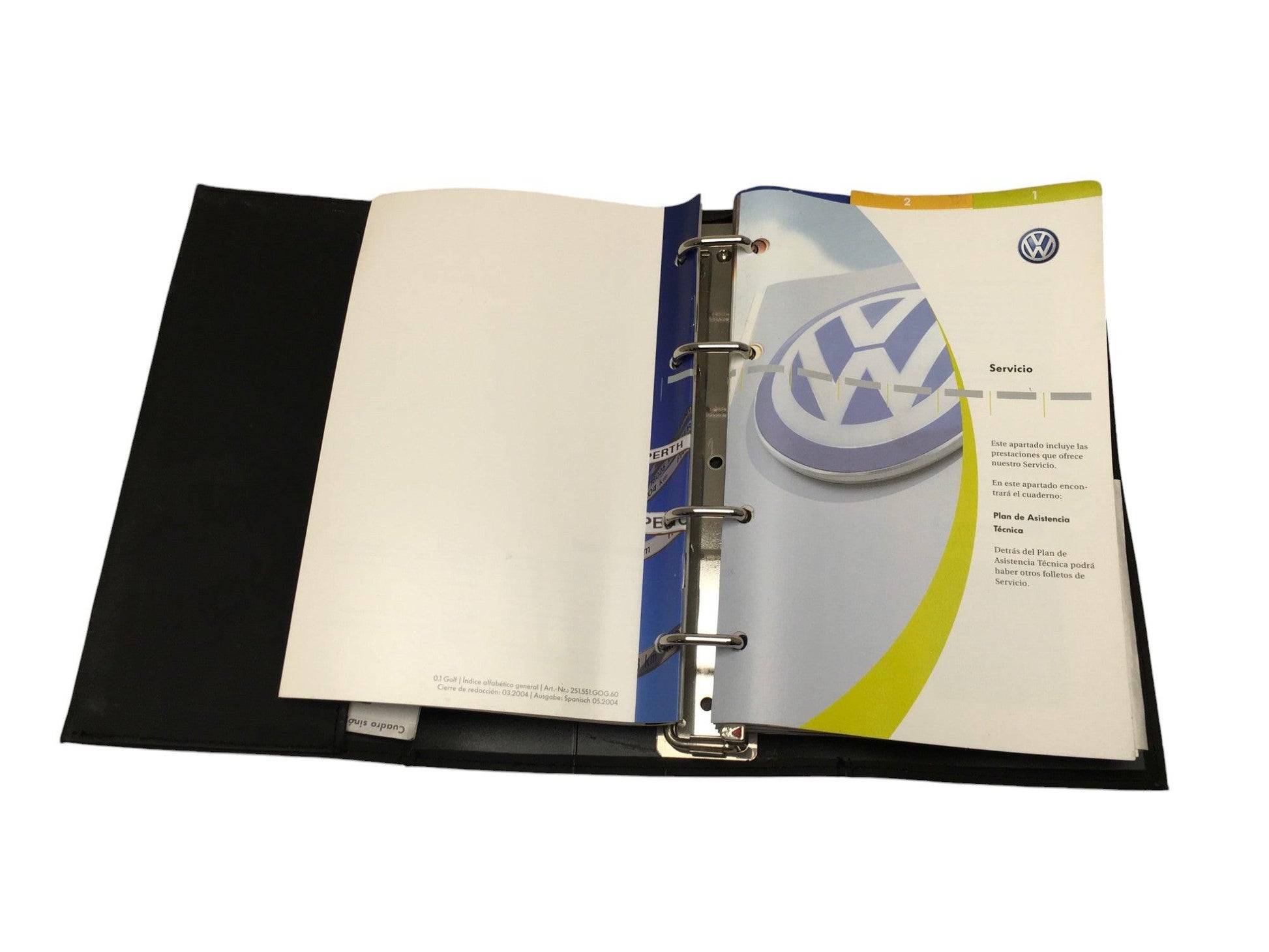 Manual propietario VW Golf / GTI Plus / Touran / Passat - 