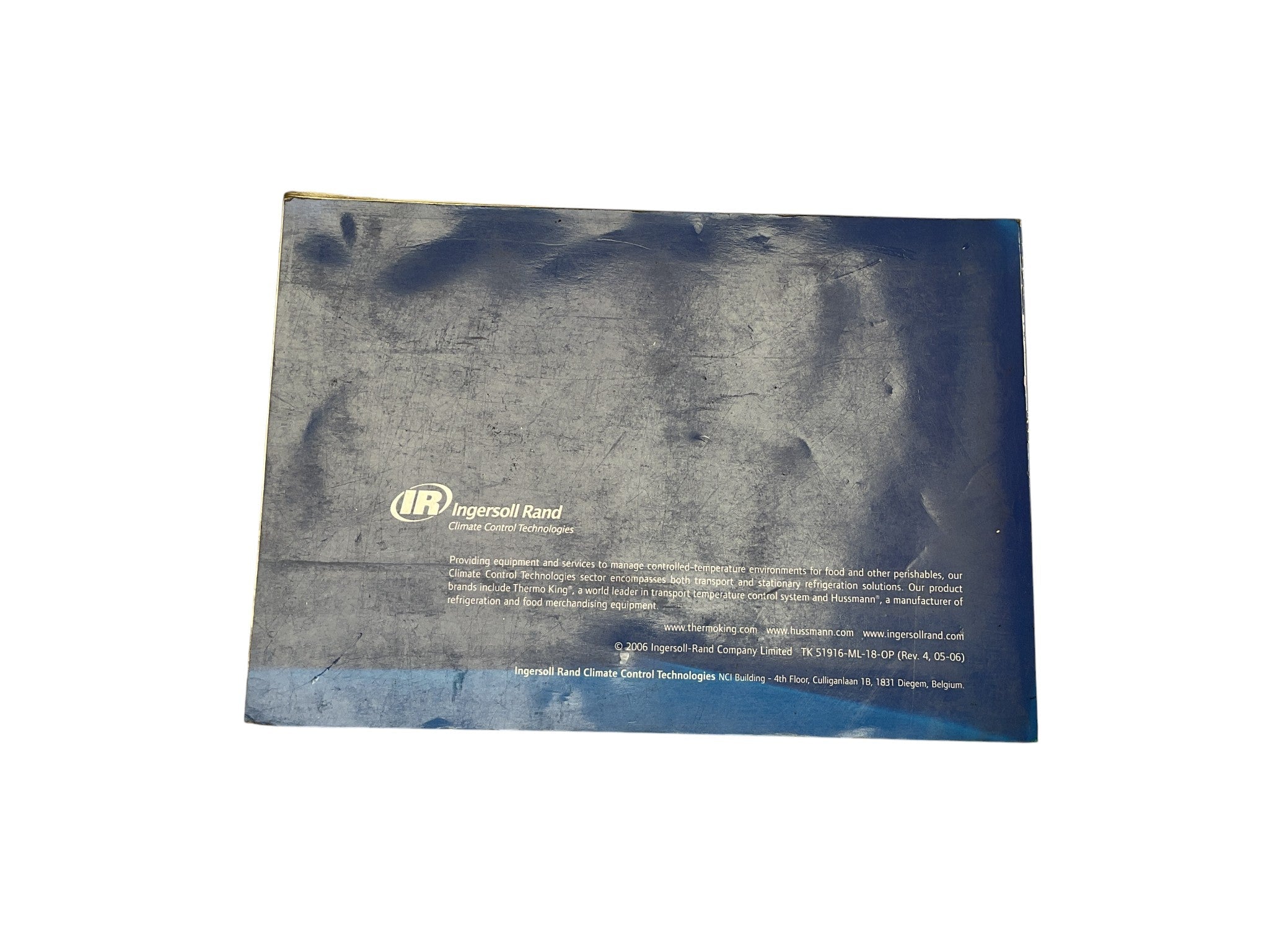 Manual Usuario Control Ingersoll Rand Camion - 51916-ML-18-OP