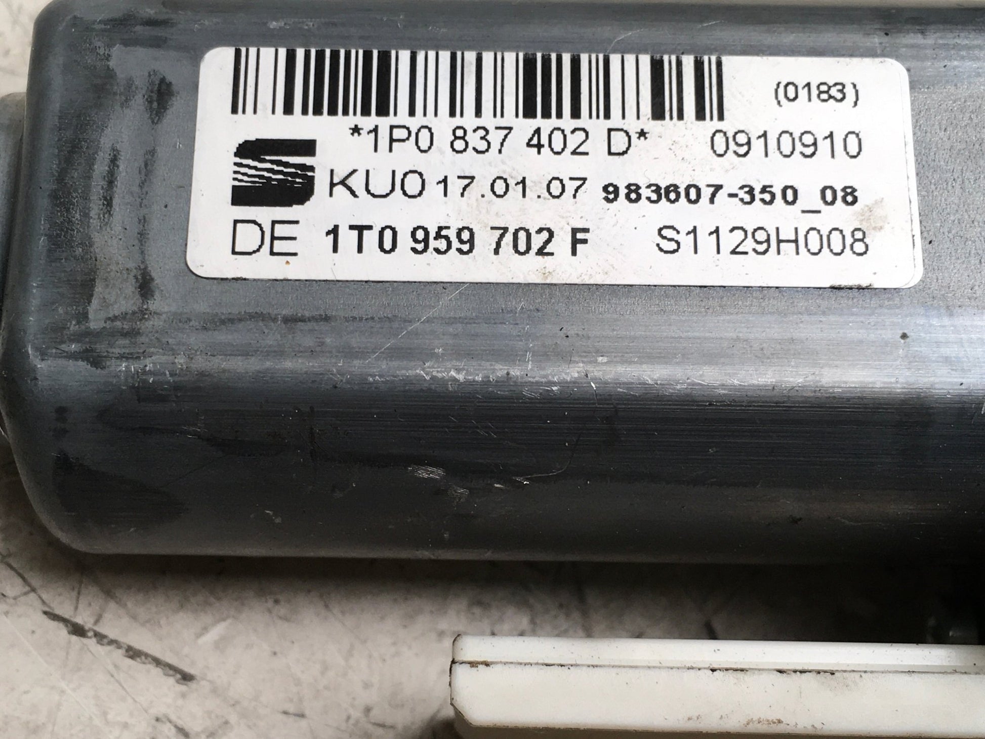 Mecanismo Elevalunas del dcho Seat Leon II 1P - 1P0837402D