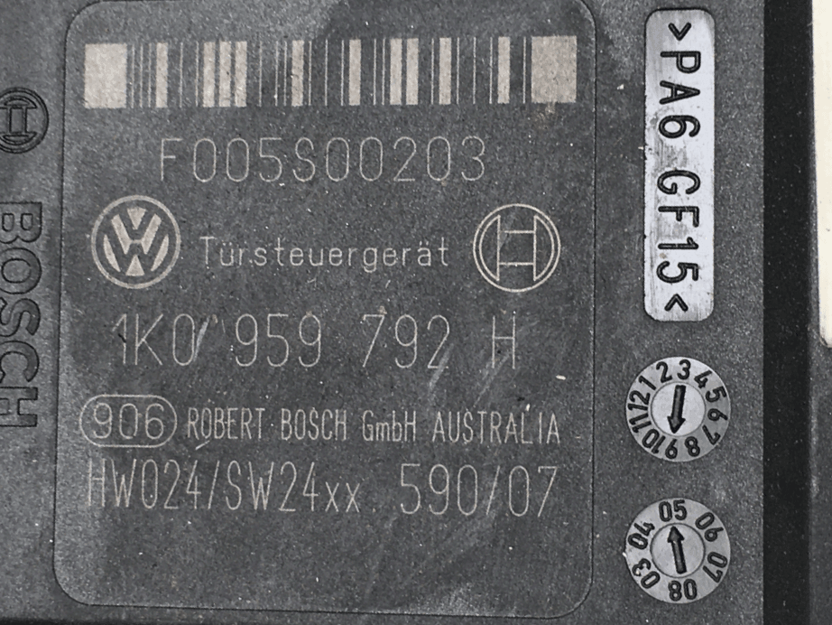 Mecanismo elevalunas del dcho Seat Leon II - 1P0837402A