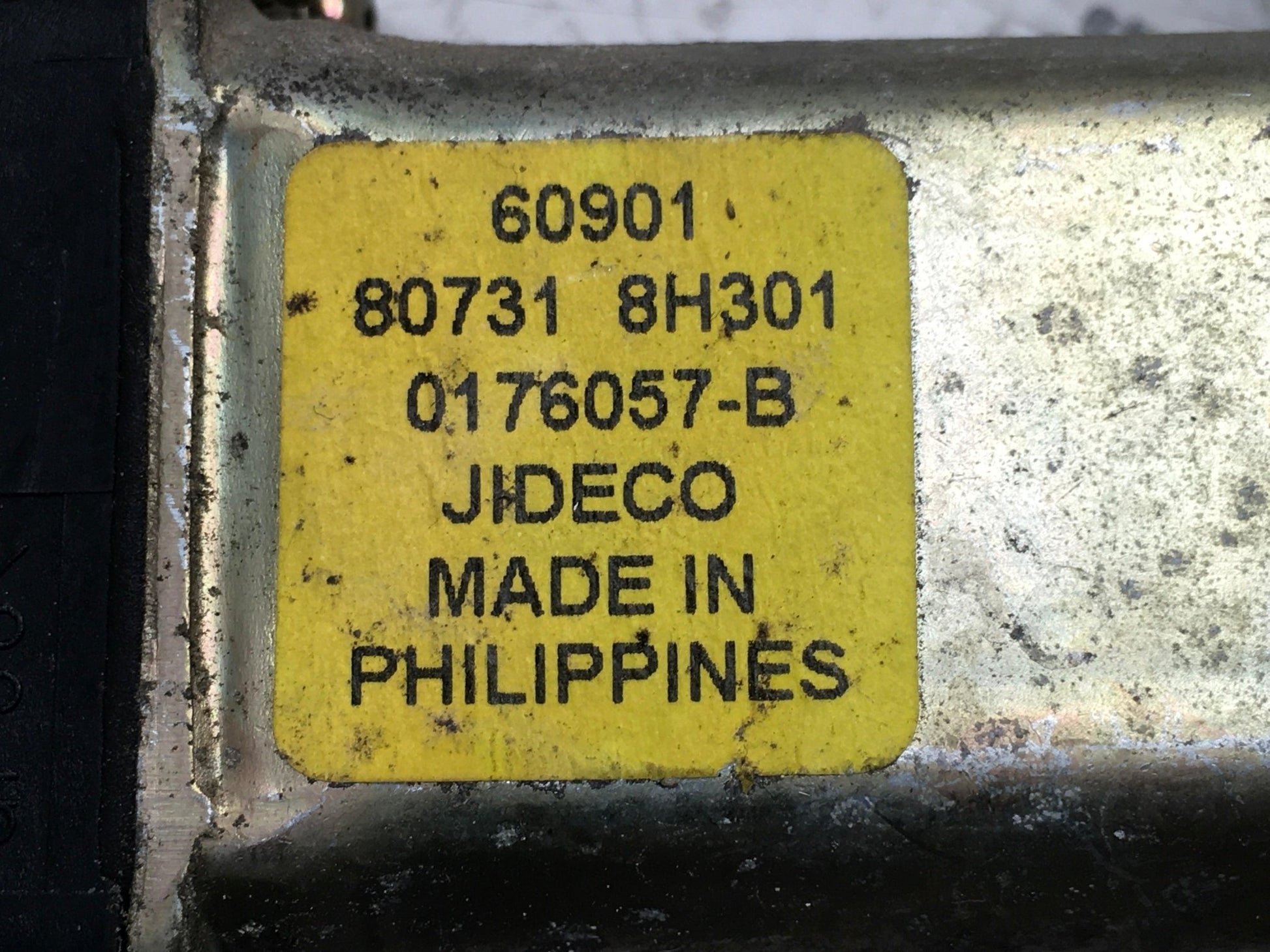 Mecanismo elevalunas del izq Nissan X - Trail T30 - 807318H301