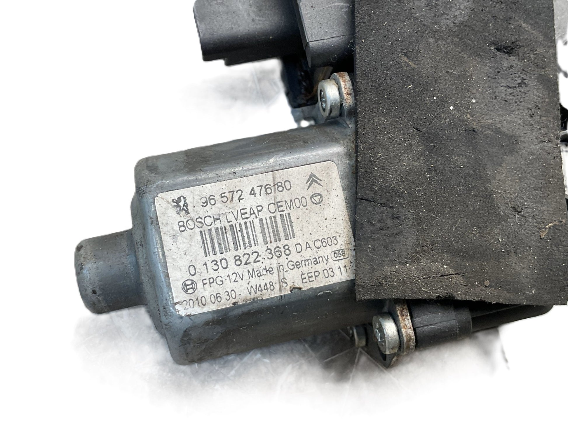 Mecanismo elevalunas del izq Peugeot 308 I - 9659827080