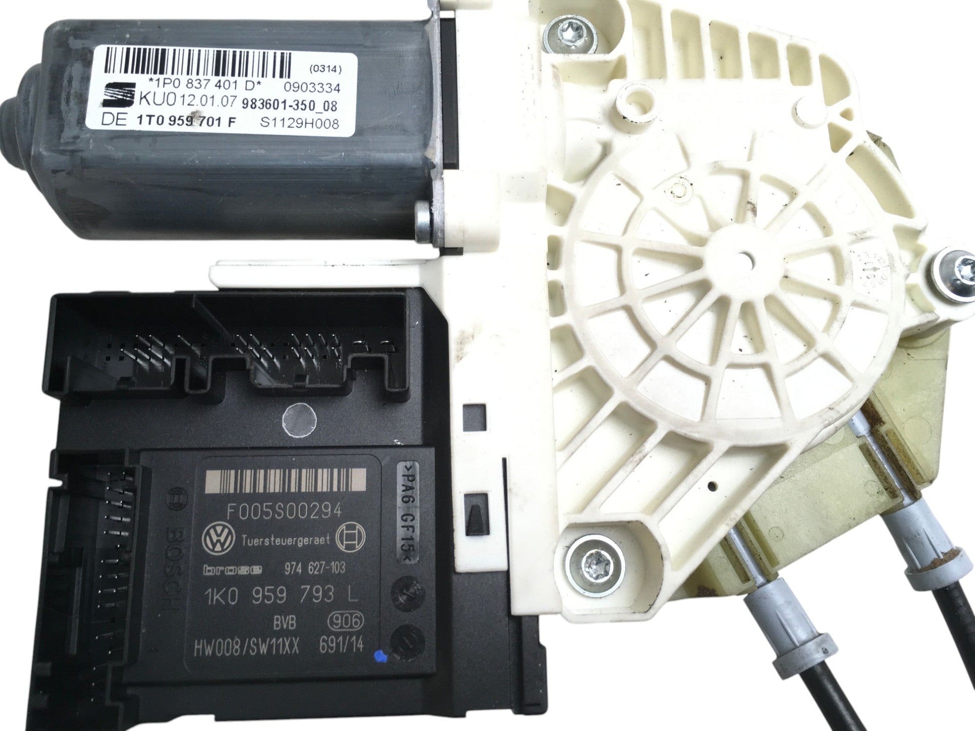 Mecanismo Elevalunas del izq Seat Leon II 1P - 1P0837401D