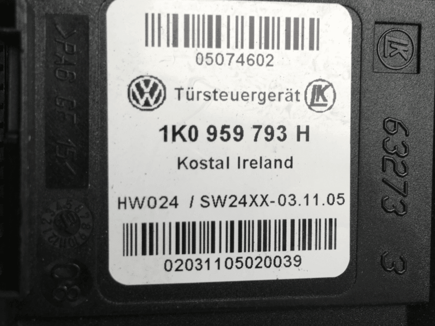 Mecanismo elevalunas del izq Seat Leon II - 1P0837401A