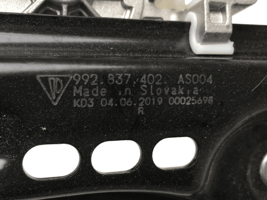 Mecanismo elevalunas izq Porsche 992 - 992837402