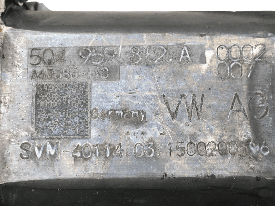 Mecanismo elevalunas tra dcho VW Golf VII - 5G4839462C _