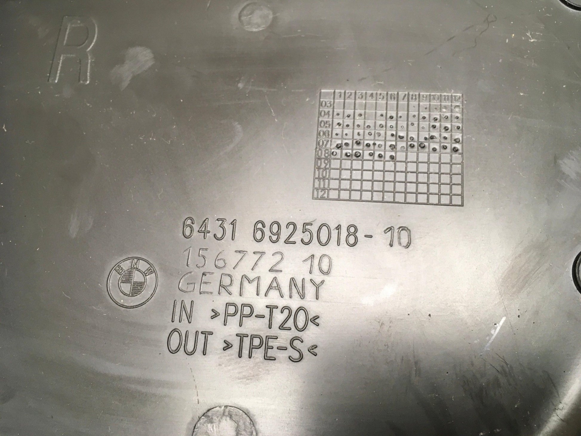 Microfiltro dcho BMW E88 E90 - 64316925018