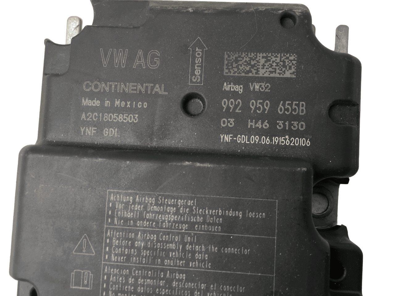 Modulo Airbag Porsche 992 - 992959655B