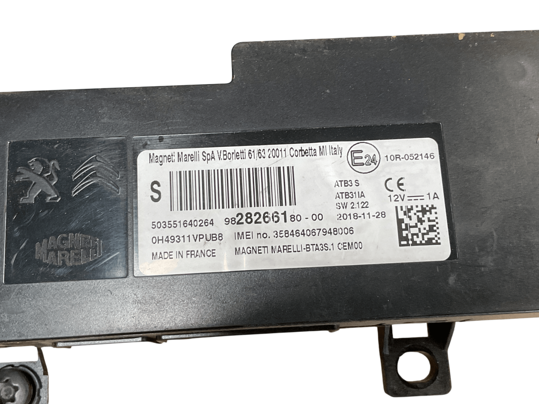Módulo Bluetooth PSA 9828266180 - 9828266180
