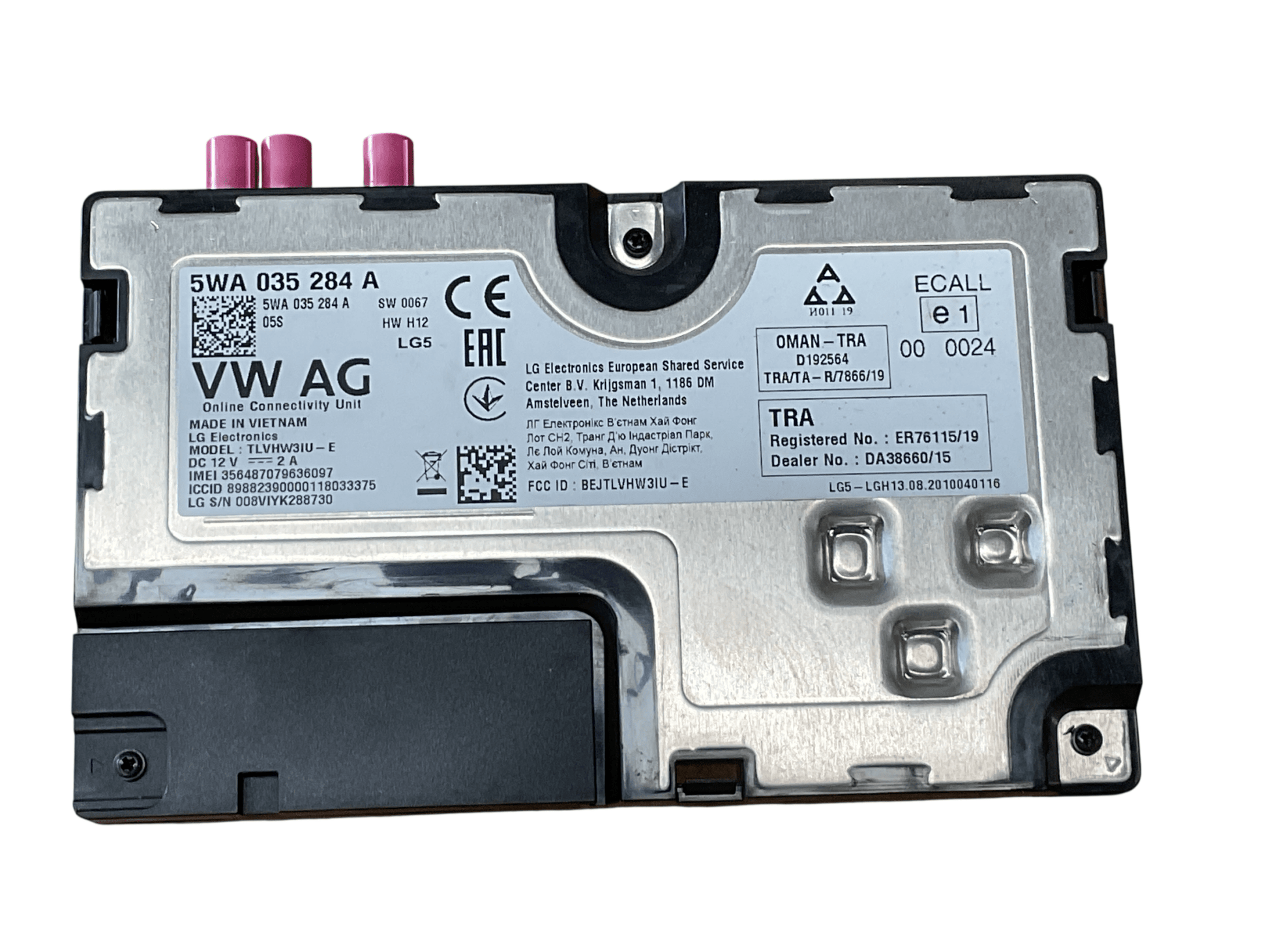 Modulo Bluetooth VW Golf 19-25 - 5WA035284