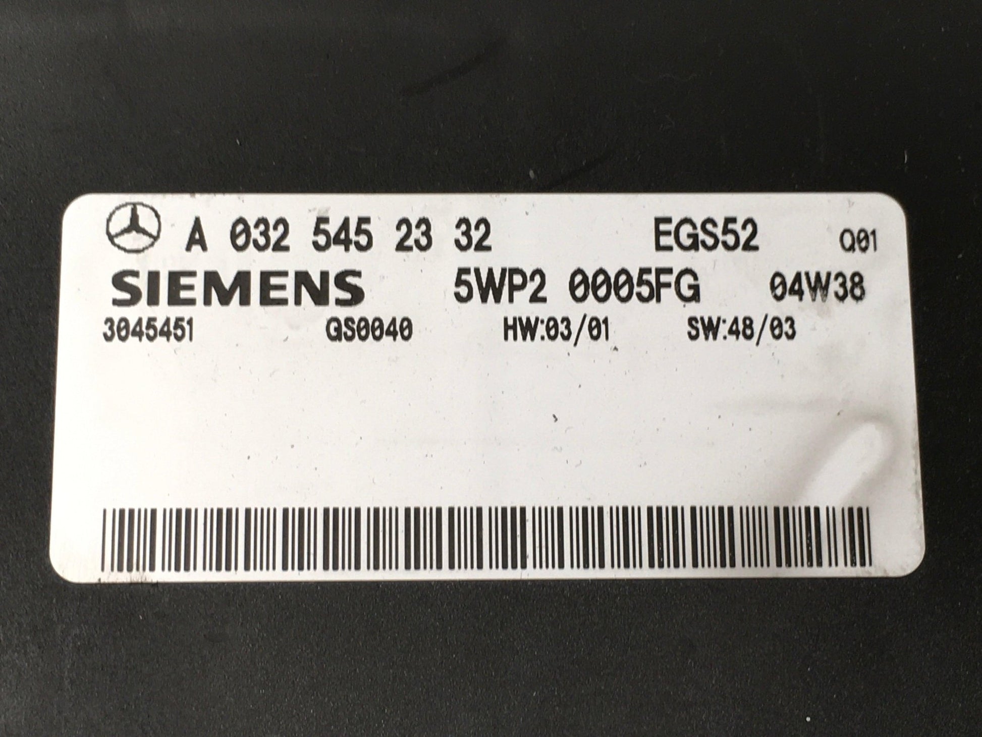 Modulo caja cambios Mercedes W209 - A0325452332_
