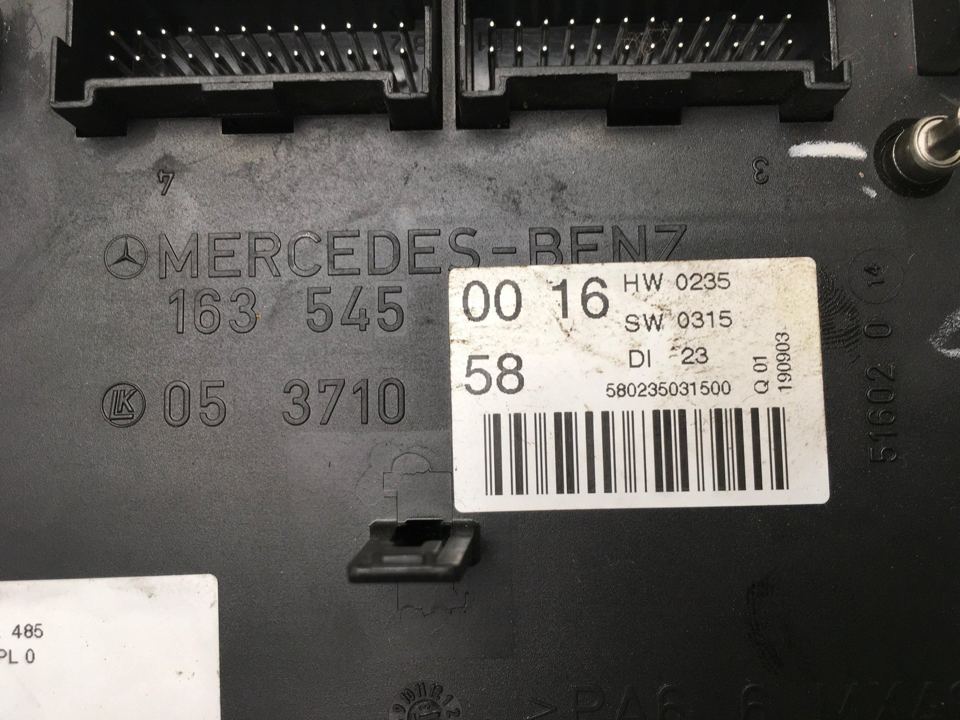 Modulo Caja Fusibles Mercedes M W163 - 1635450016