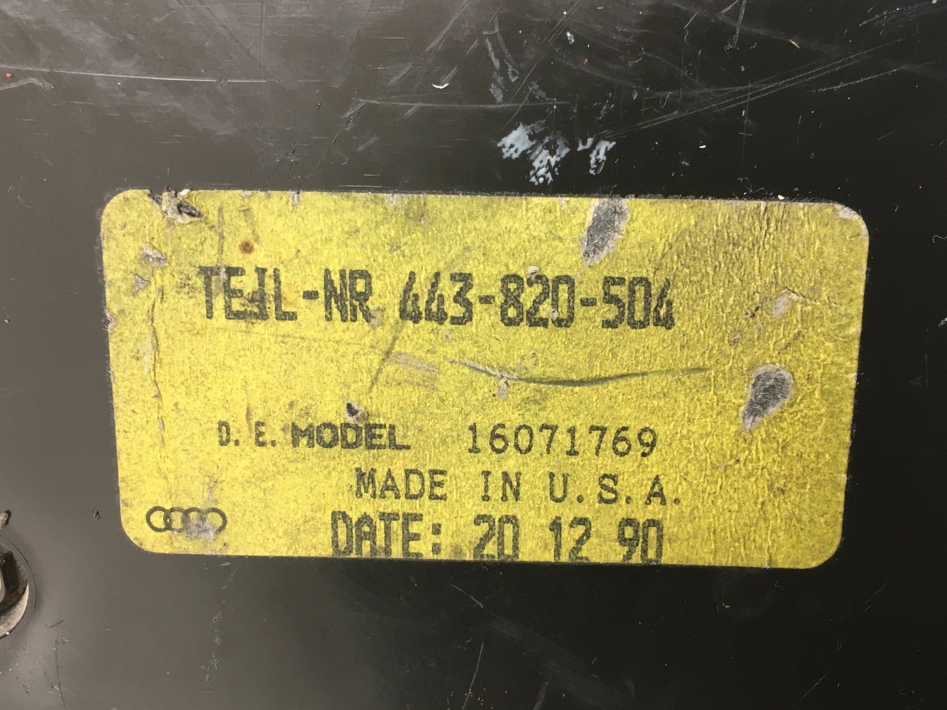 Modulo Climatizador Audi 200 C3 - 16071769