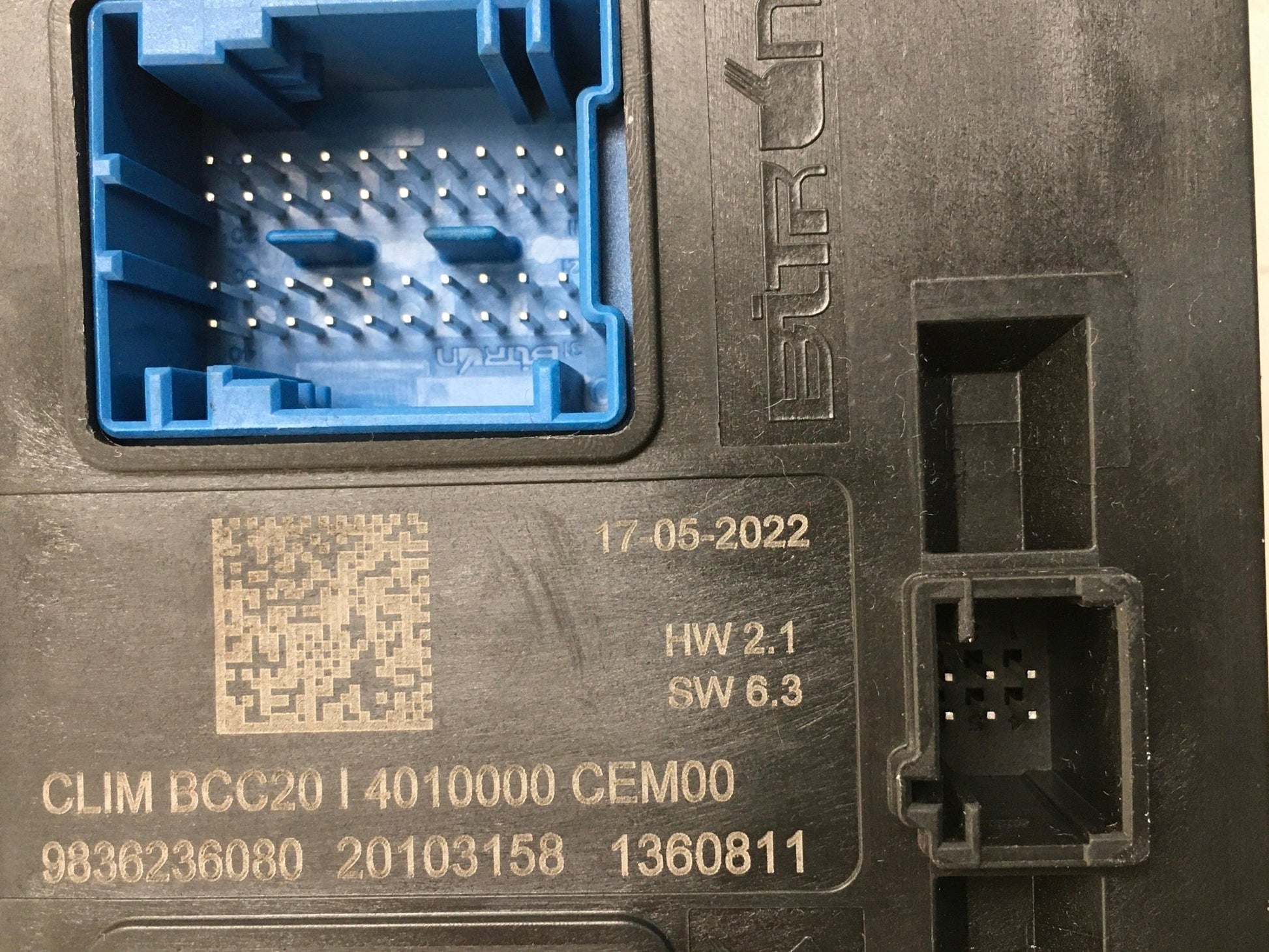 Modulo Climatizador PSA 9836236080 - 9836236080