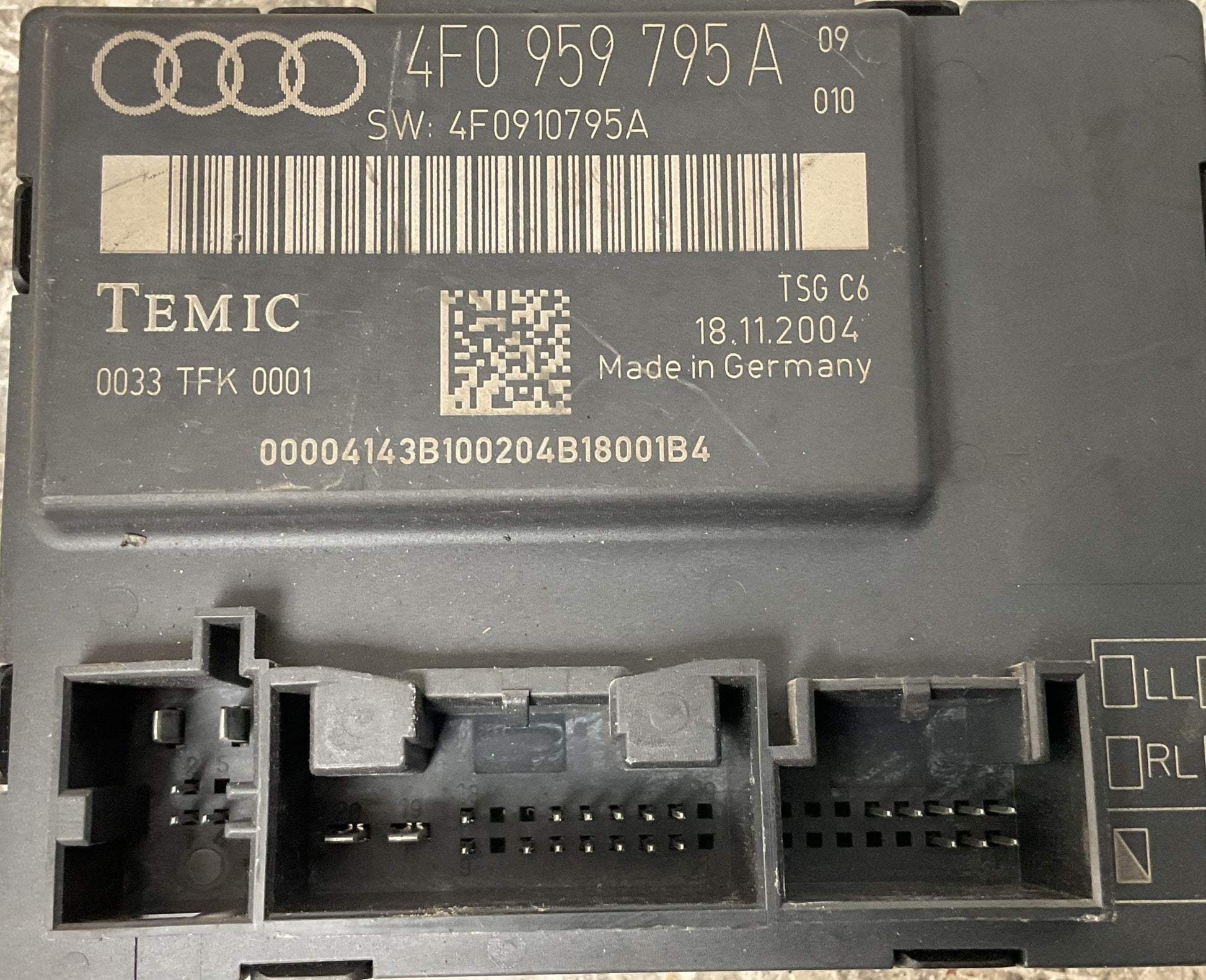 Modulo Confort Audi A6 2004 - 2011 - 4F0959795A