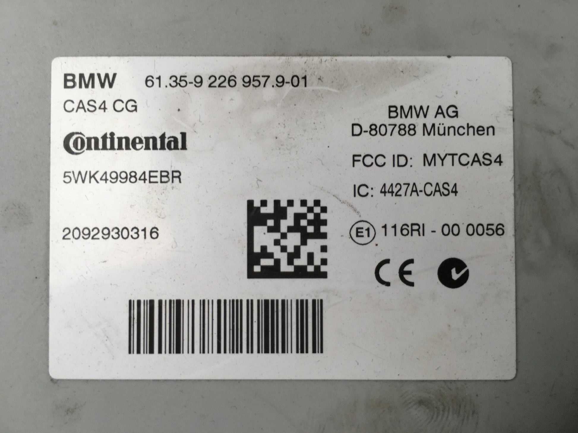 Modulo Confort BMW 61359226957 - 61359226957