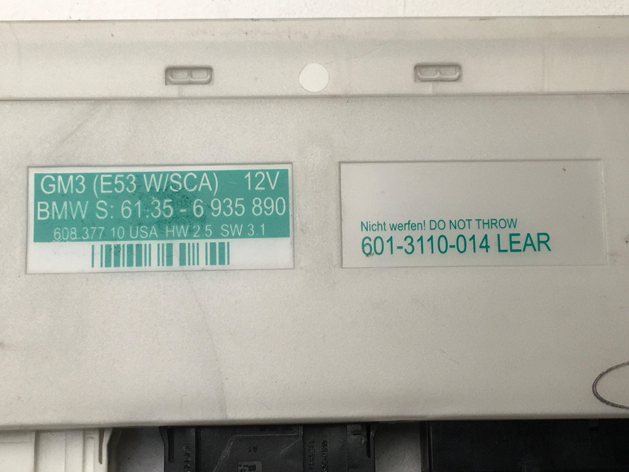 Modulo confort BMW X5 E53 - 61356935890