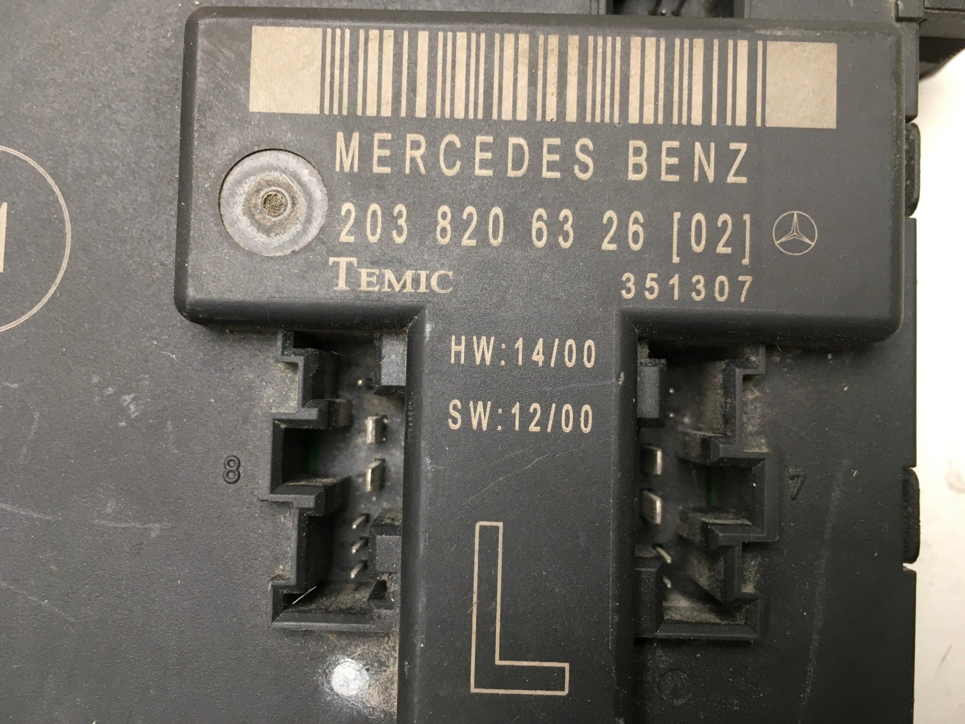 Modulo Confort Mercedes W203 - 2038206326