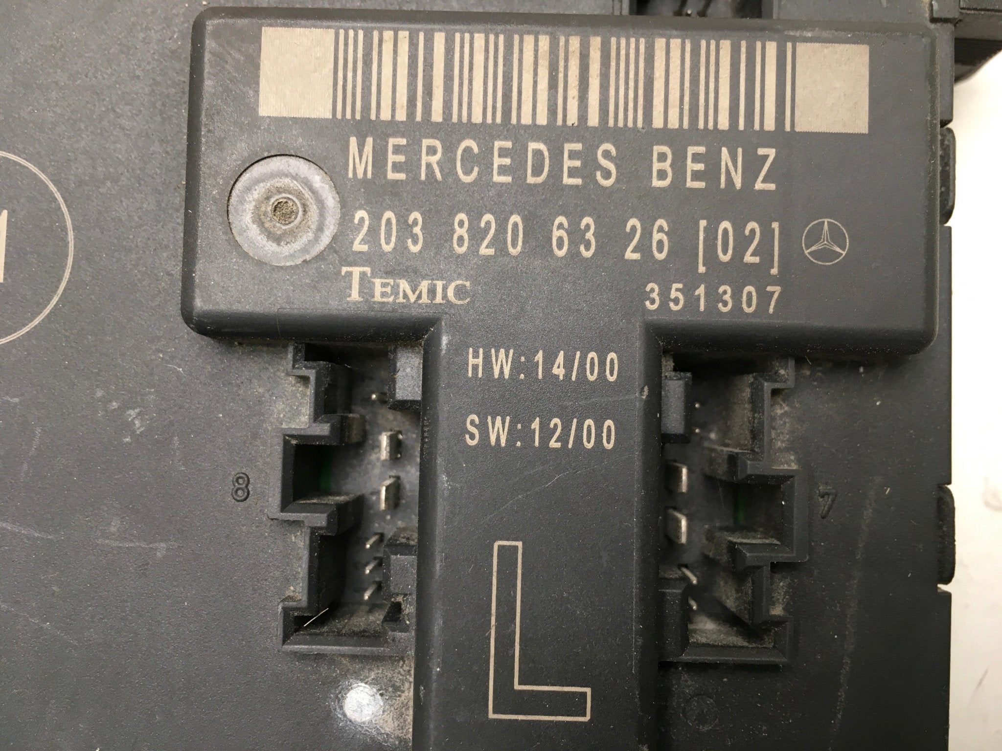 Modulo Confort Mercedes W203 - 2038206326