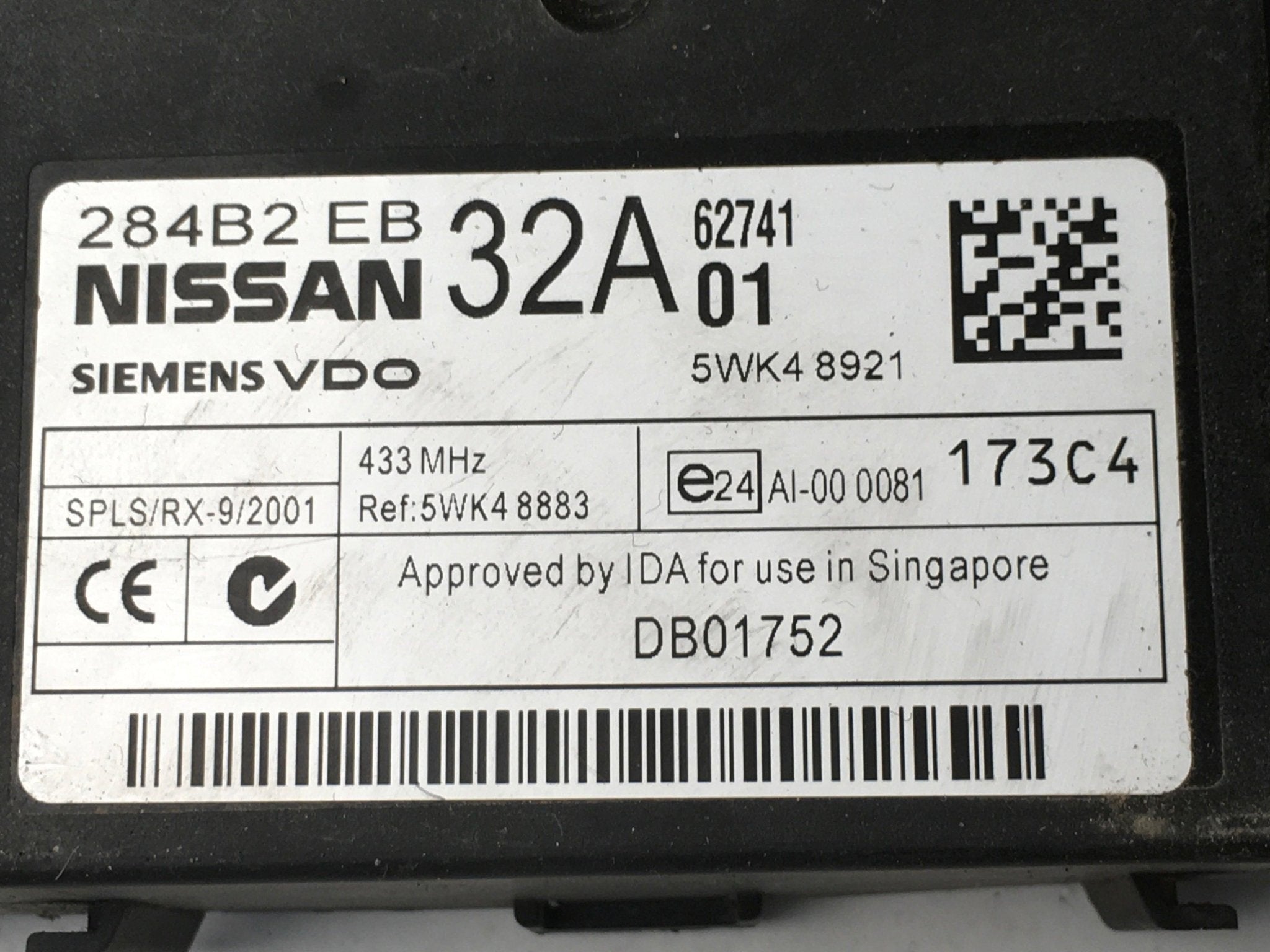 Modulo confort Nissan 284B2EB - 284B2EB