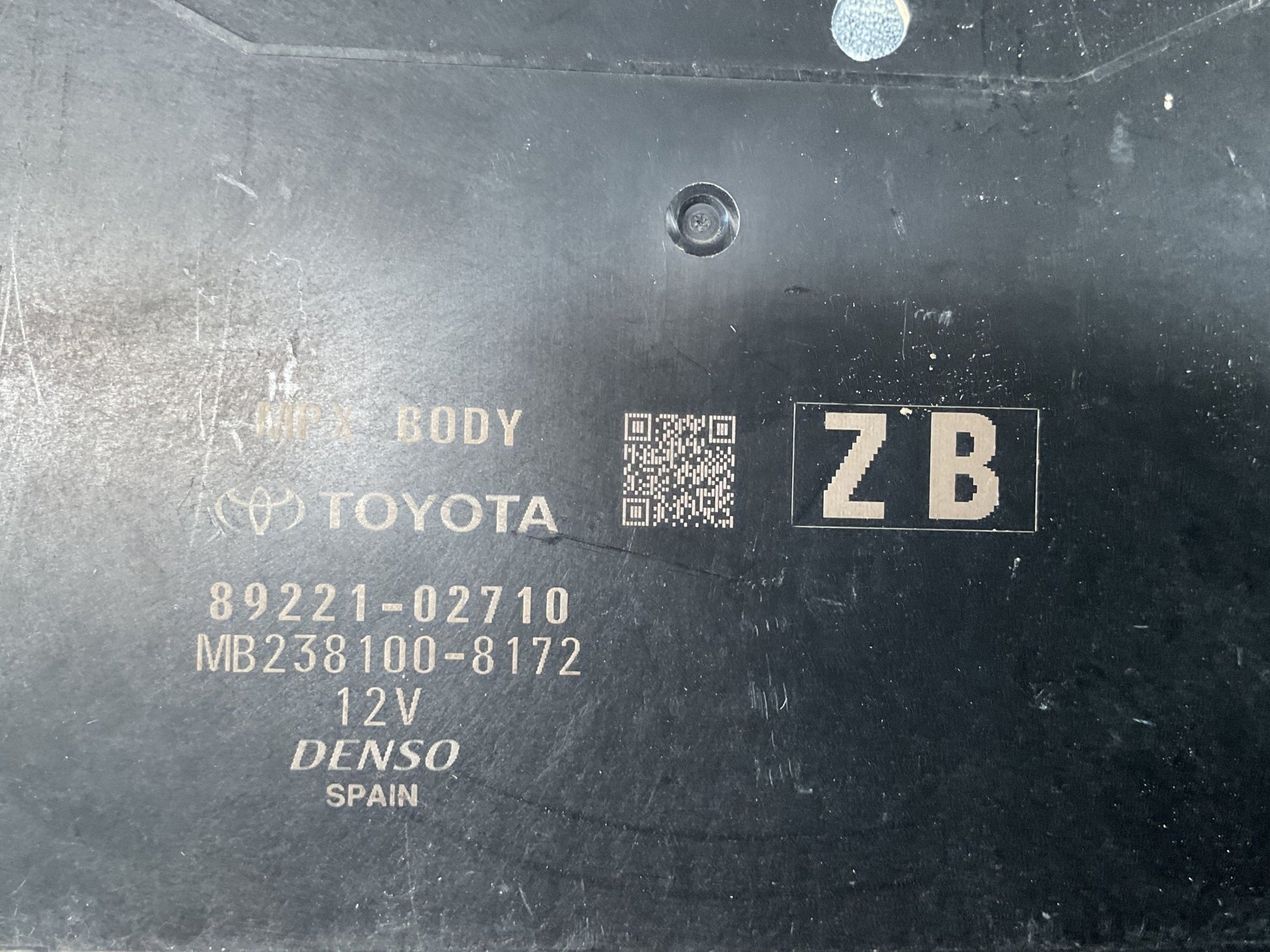 Modulo Confort Toyota 8922102710 - 8922102710