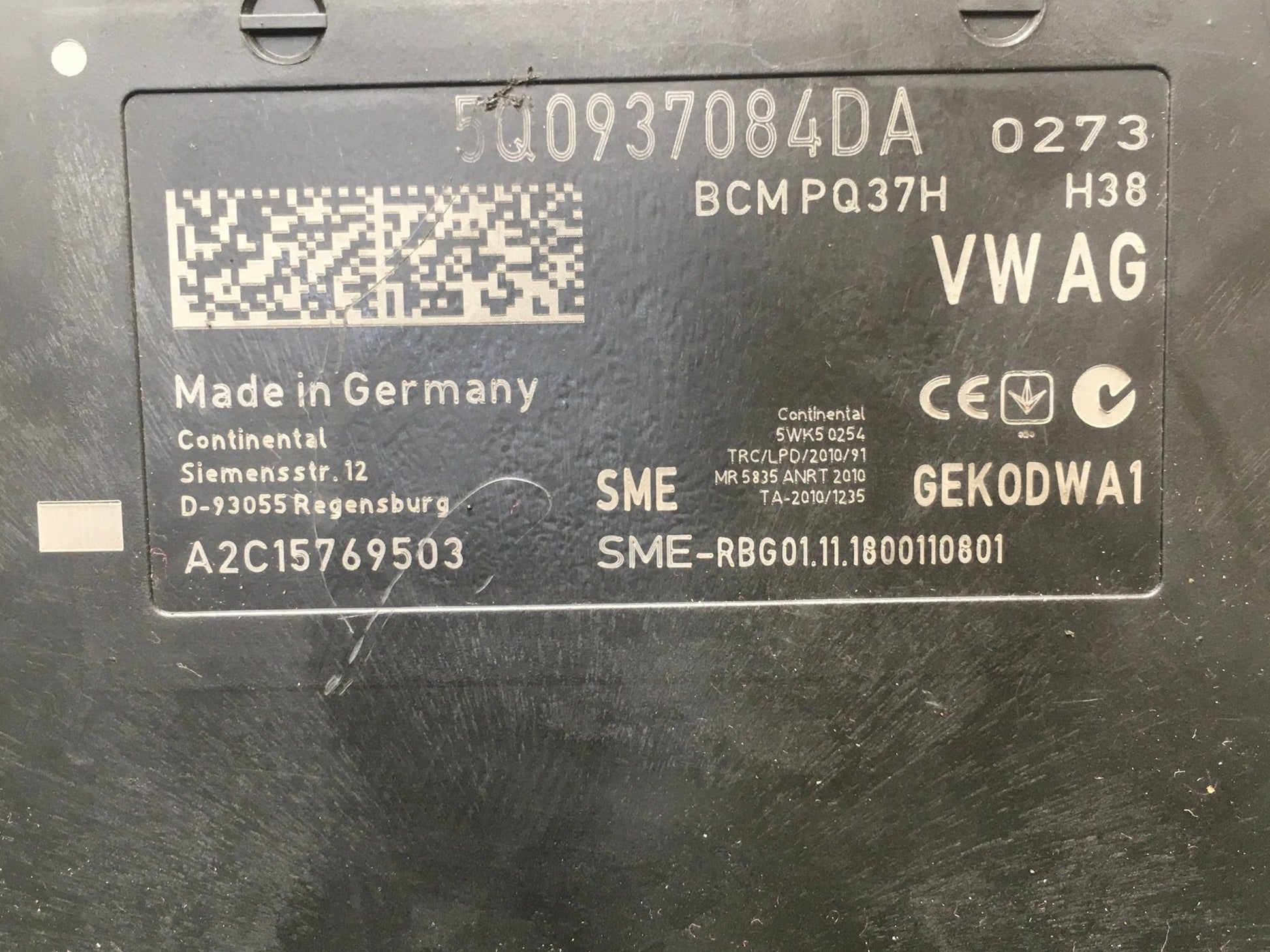 Modulo Confort VW 5Q0937084DA - 5Q0937084DA