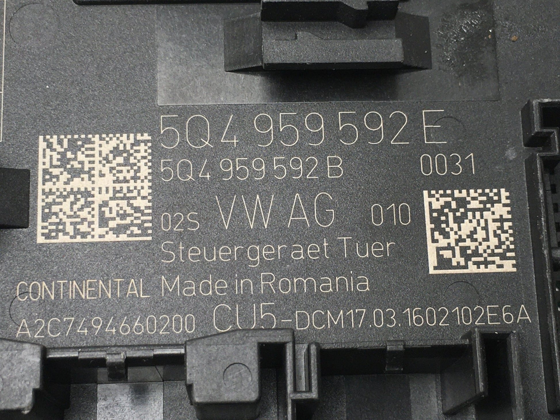 Modulo confort VW 5Q4959592E - 5Q4959592E