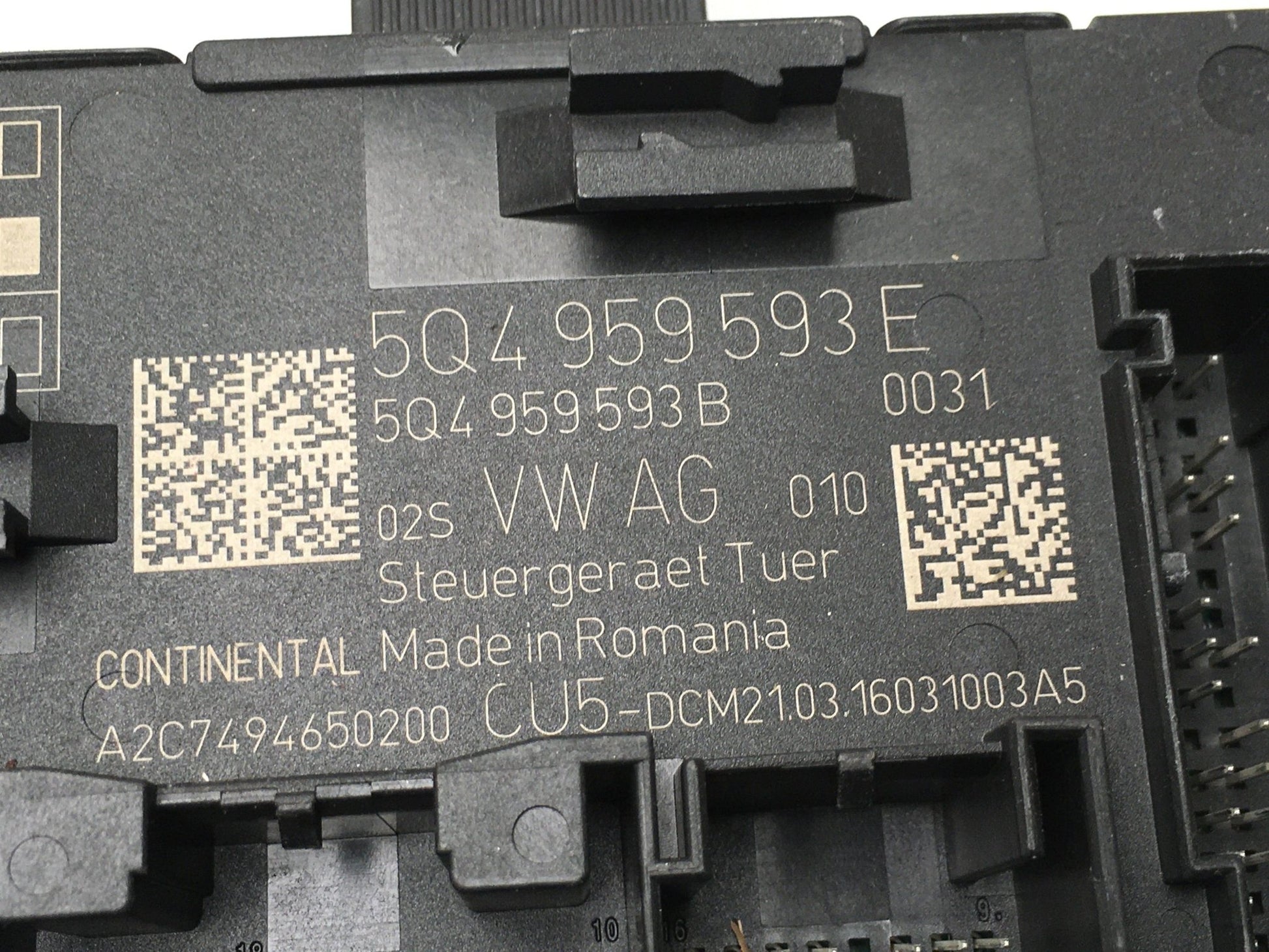 Modulo confort VW 5Q4959593E - 5Q4959593E