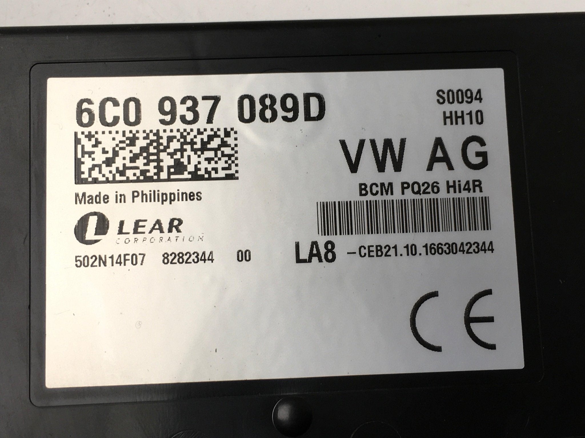 Modulo confort VW 6C0937089D - 6C0937089D