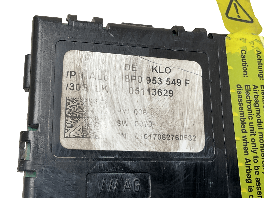 Modulo electronico Audi 8P0953549F - 8P0953549F
