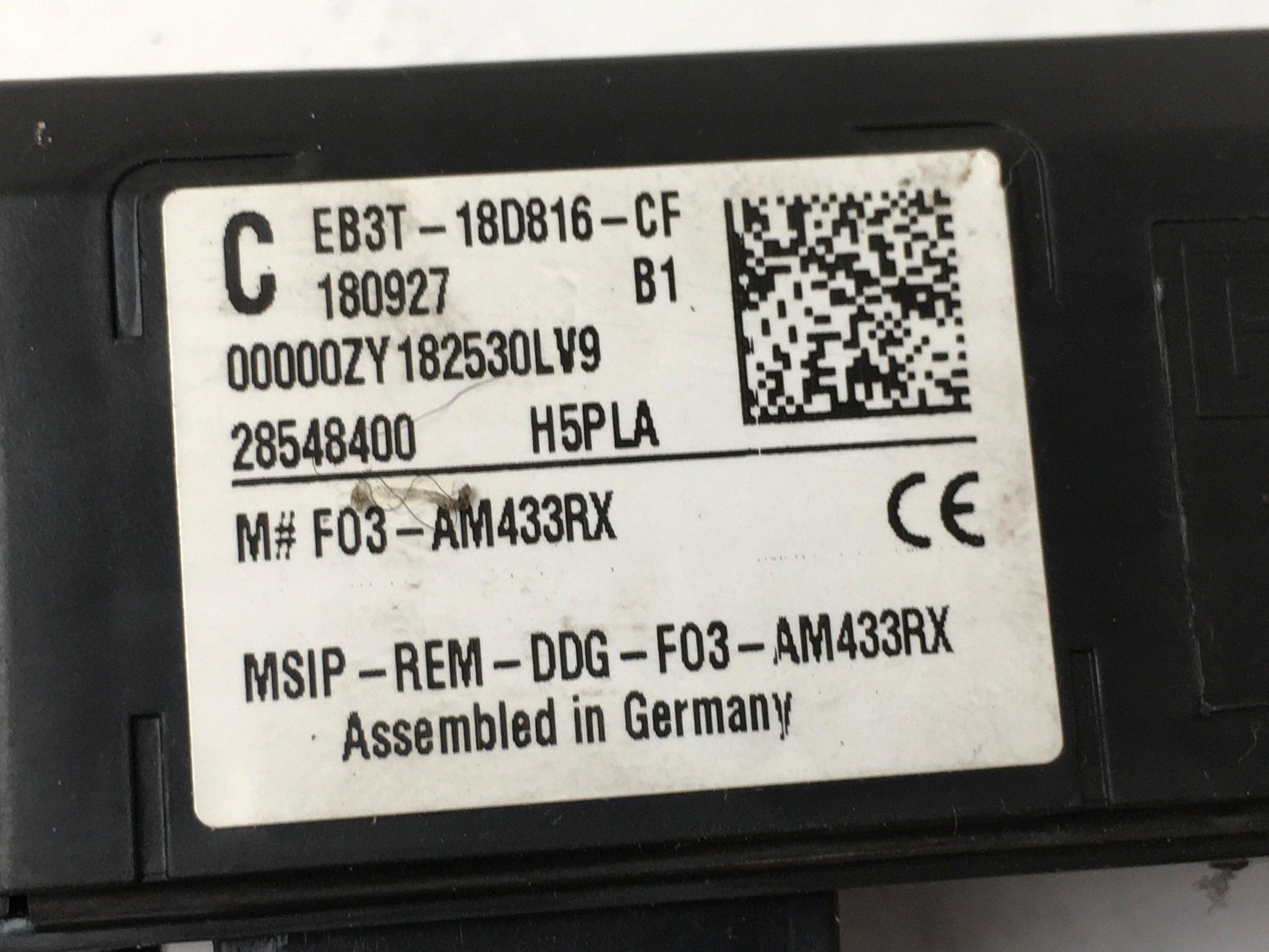 Modulo fuente alimentacion Ford Ranger TKE - EB3T18D816CF