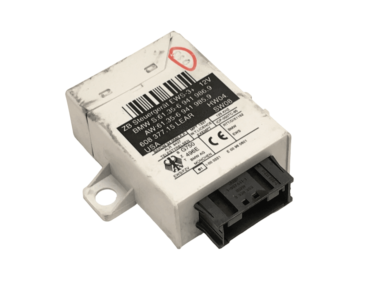 Modulo inmovilizador BMW 60837715 - 60837715