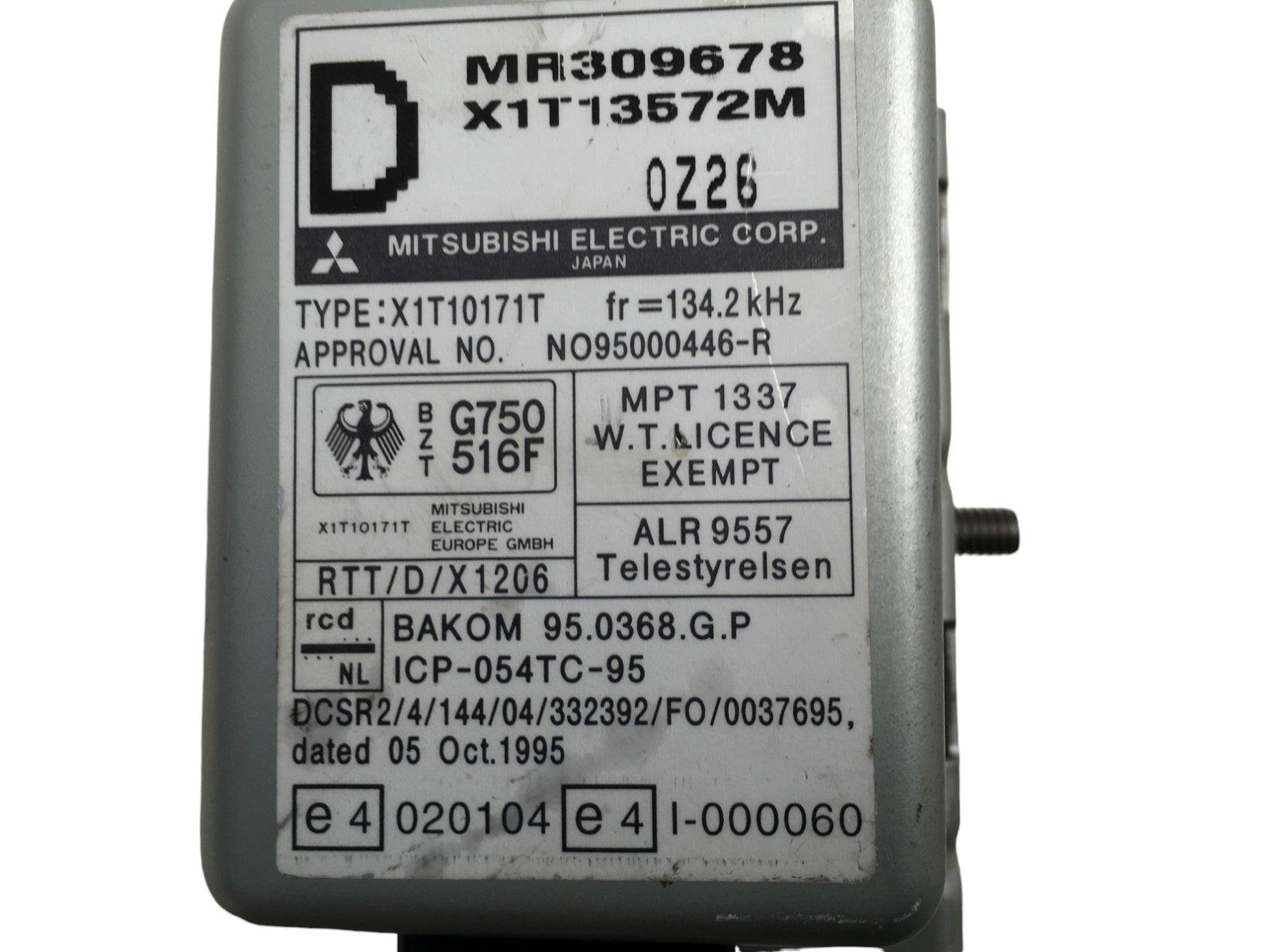 Modulo inmovilizador Mitsubishi Pajero II - MR309678