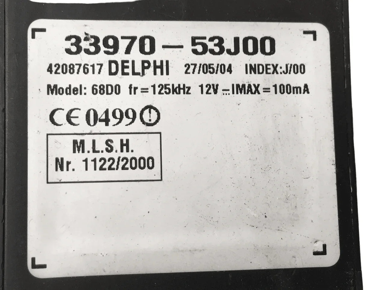 Modulo inmovilizador Suzuki Grand vitara I
