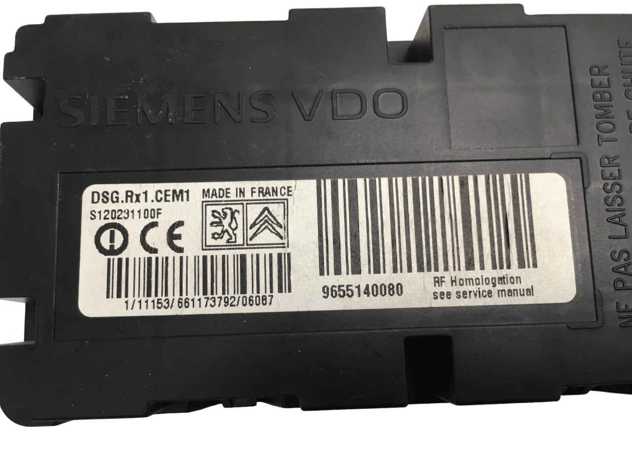 Modulo neumaticos PSA 9655140080