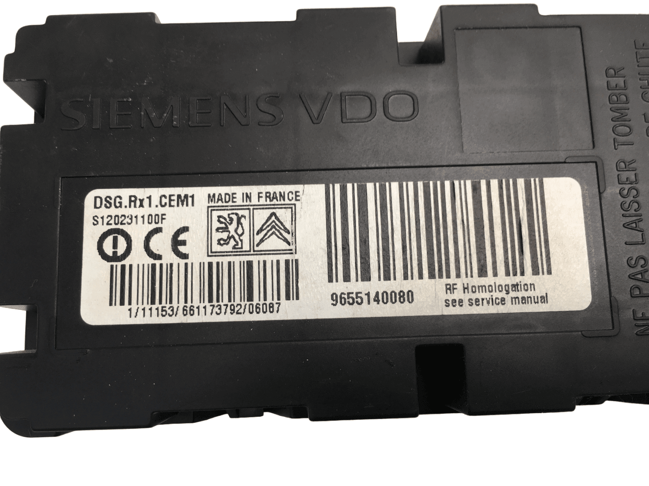 Modulo neumaticos PSA 9655140080 - 9655140080