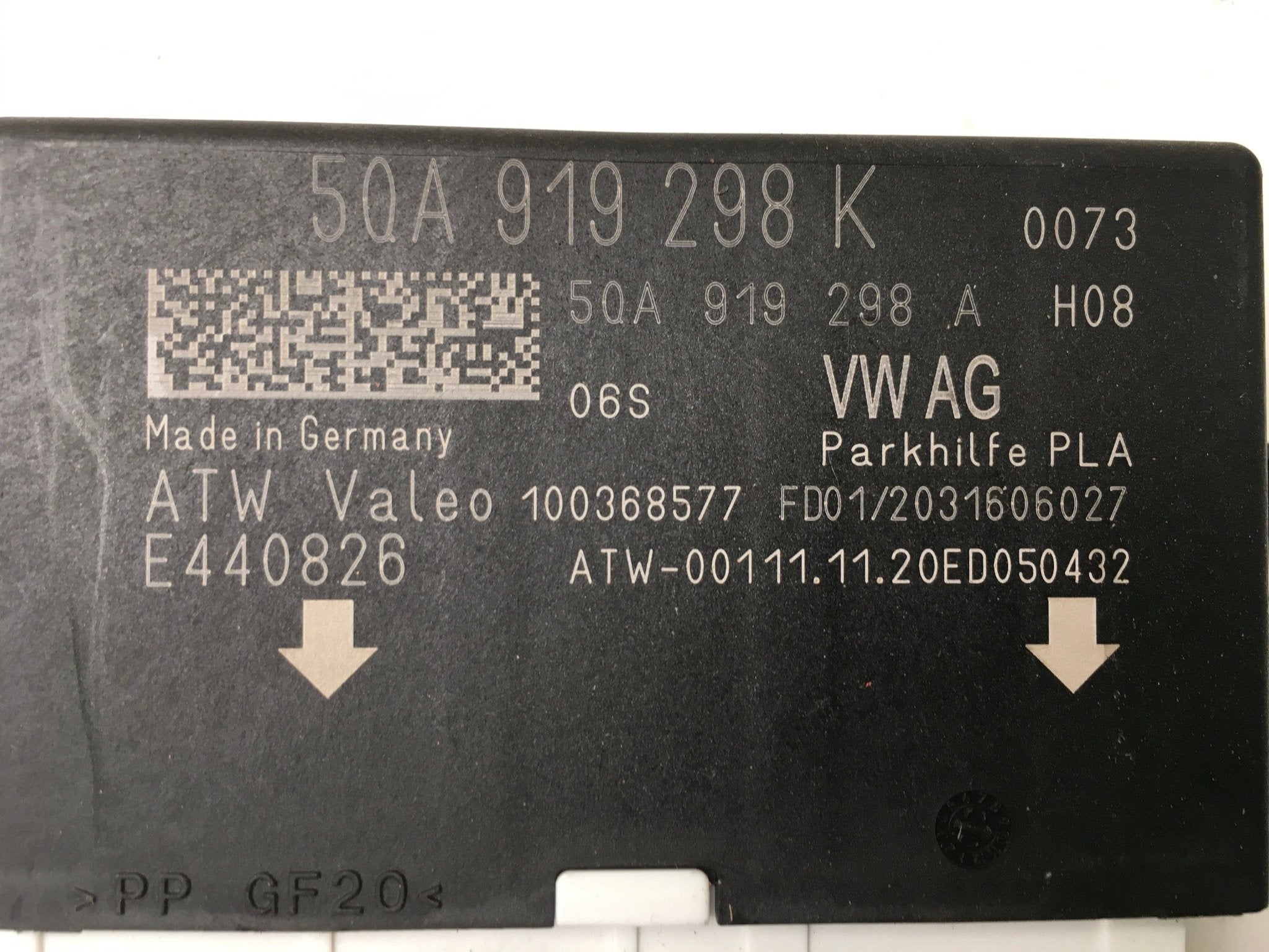 Modulo Parking VW 5QA919298K - 5QA919298K