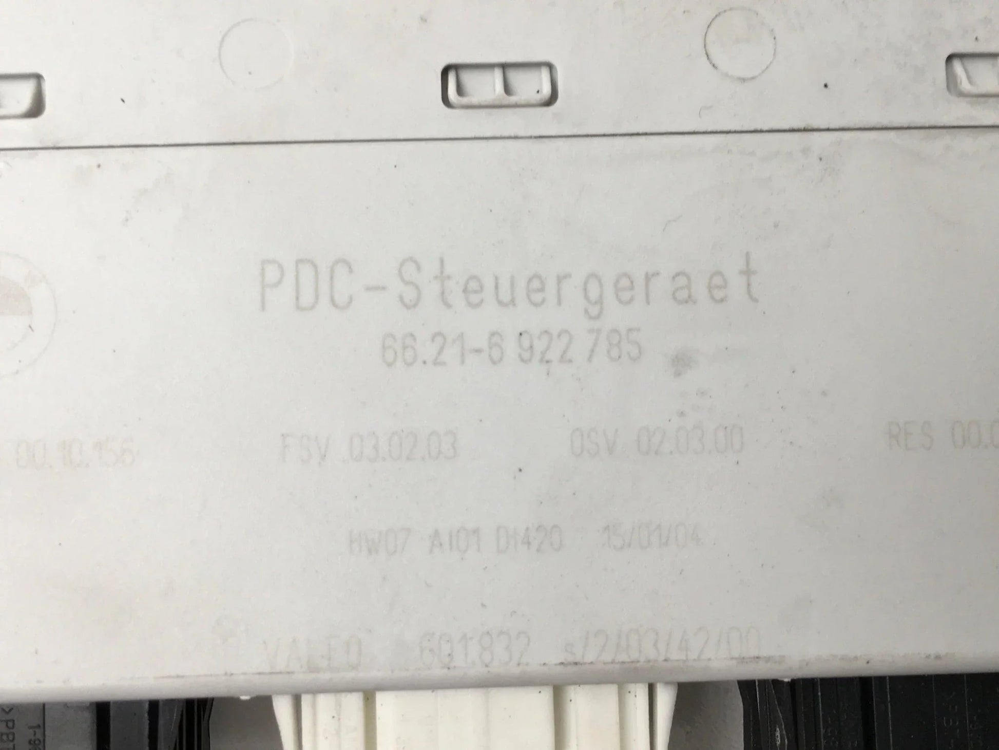 Modulo PDC BMW 66216922785