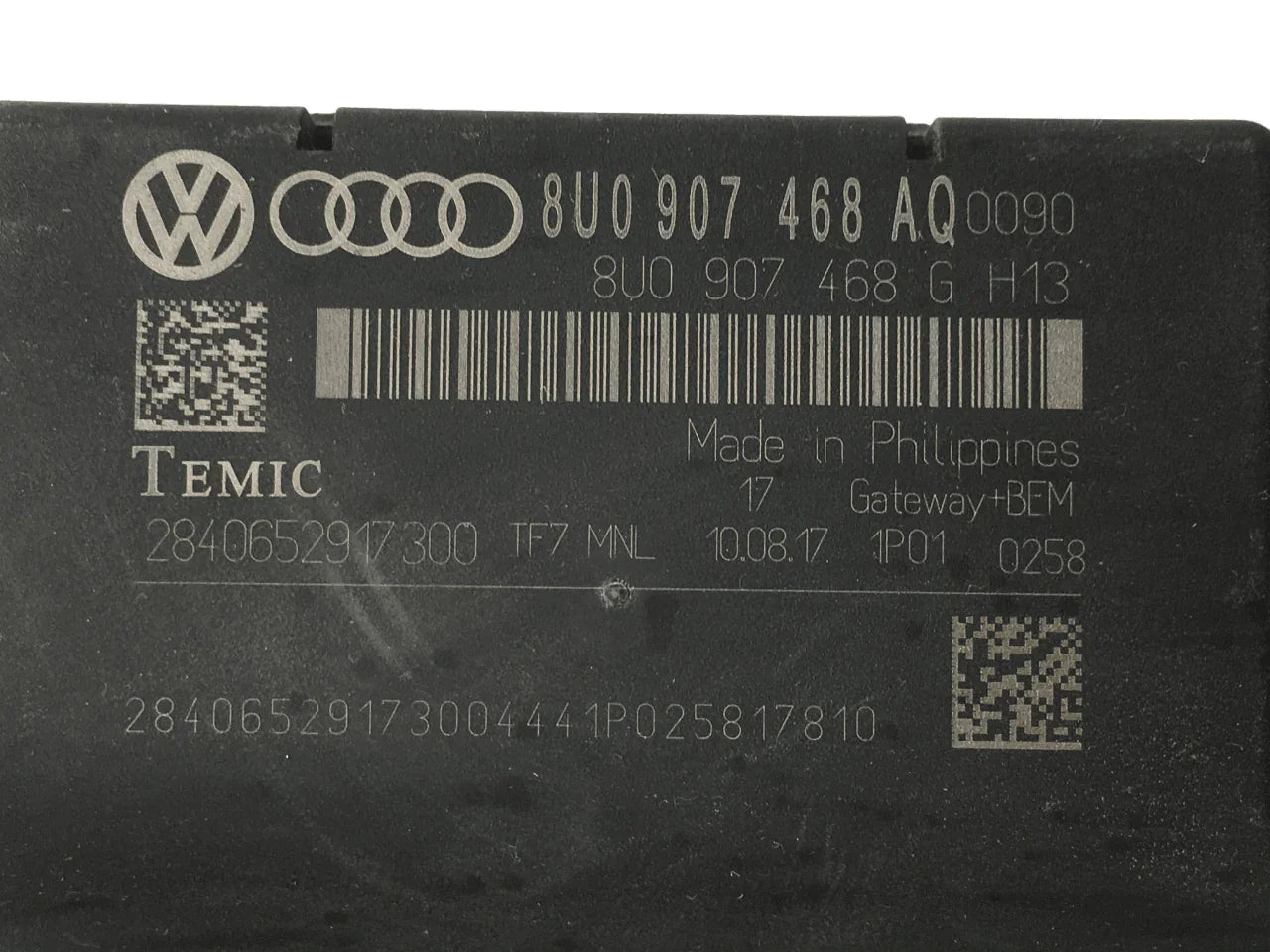 Modulo puerta Audi 8U0907468AQ