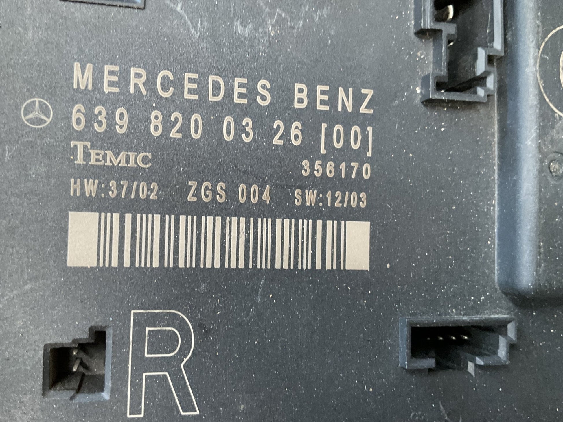Modulo Puerta del dcha Mercedes Vito 03-14 - 6398200326