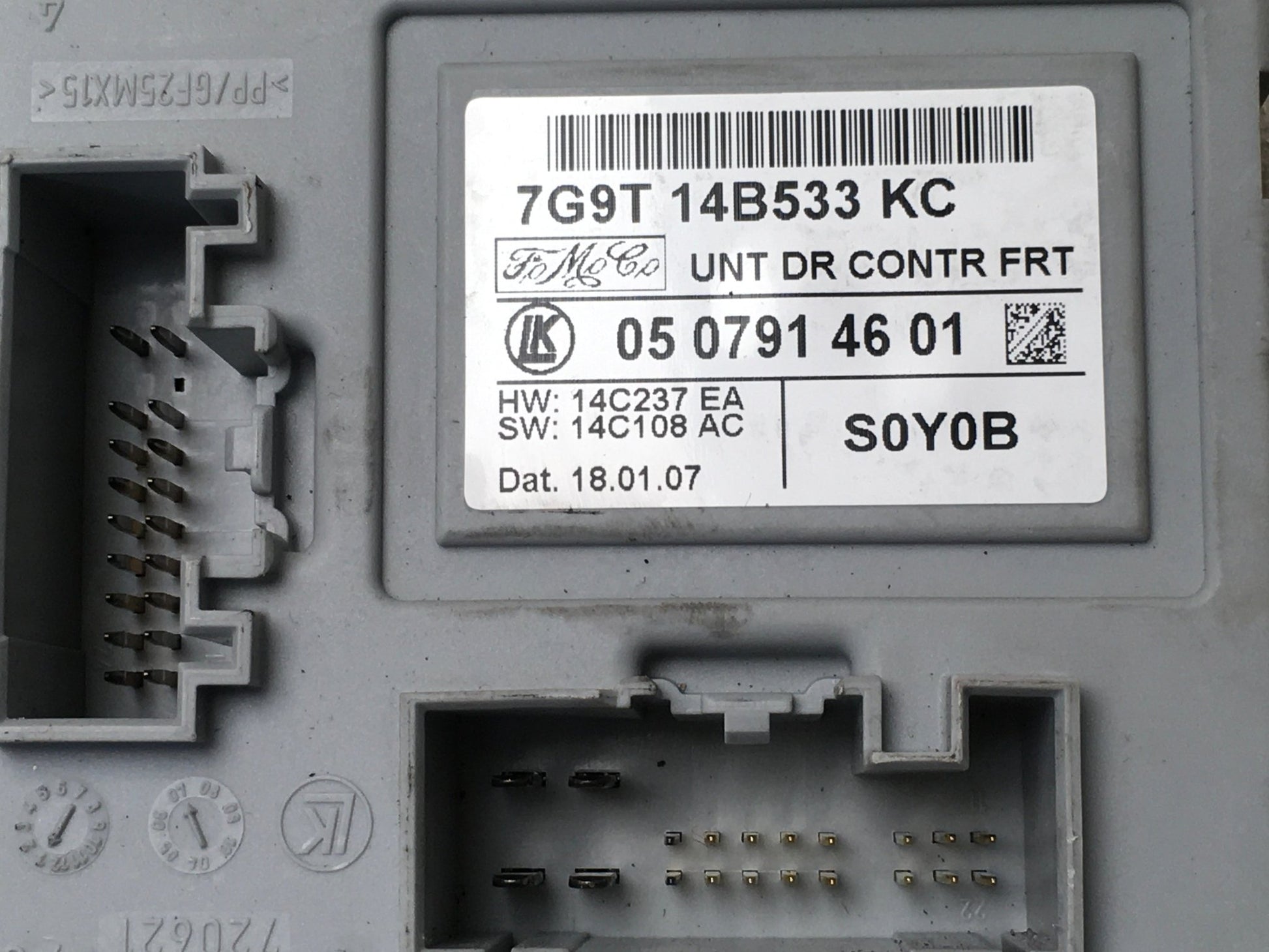 Modulo Puerta del izq Ford 7G9T14B533KC - 7G9T14B533KC