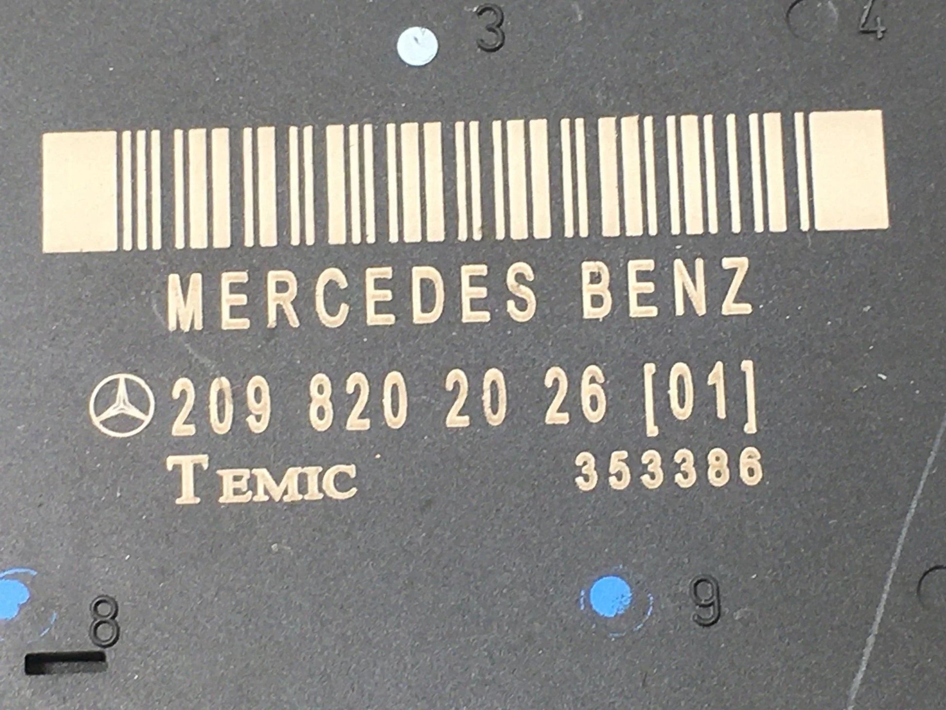 Modulo Puerta Mercedes W219 2098202026