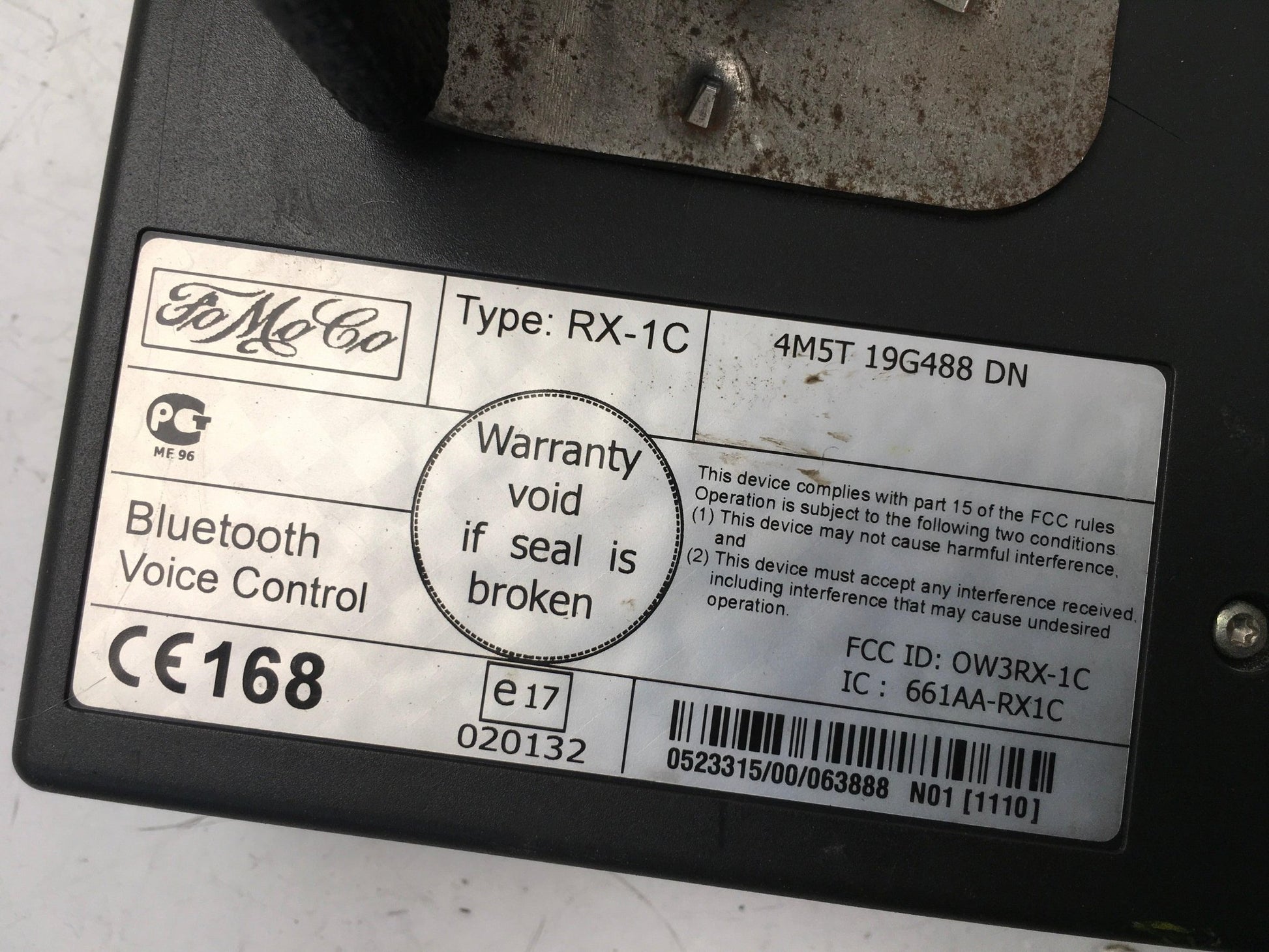 Modulo Telefono Ford 4M5T19G488DN - 4M5T19G488DN