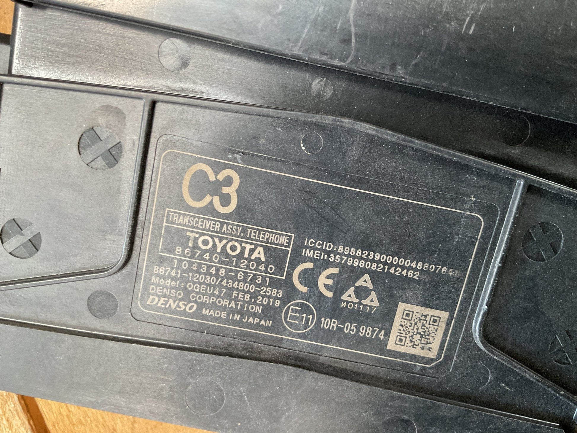 Modulo telefono Toyota Corolla 18-25 - 8674012040