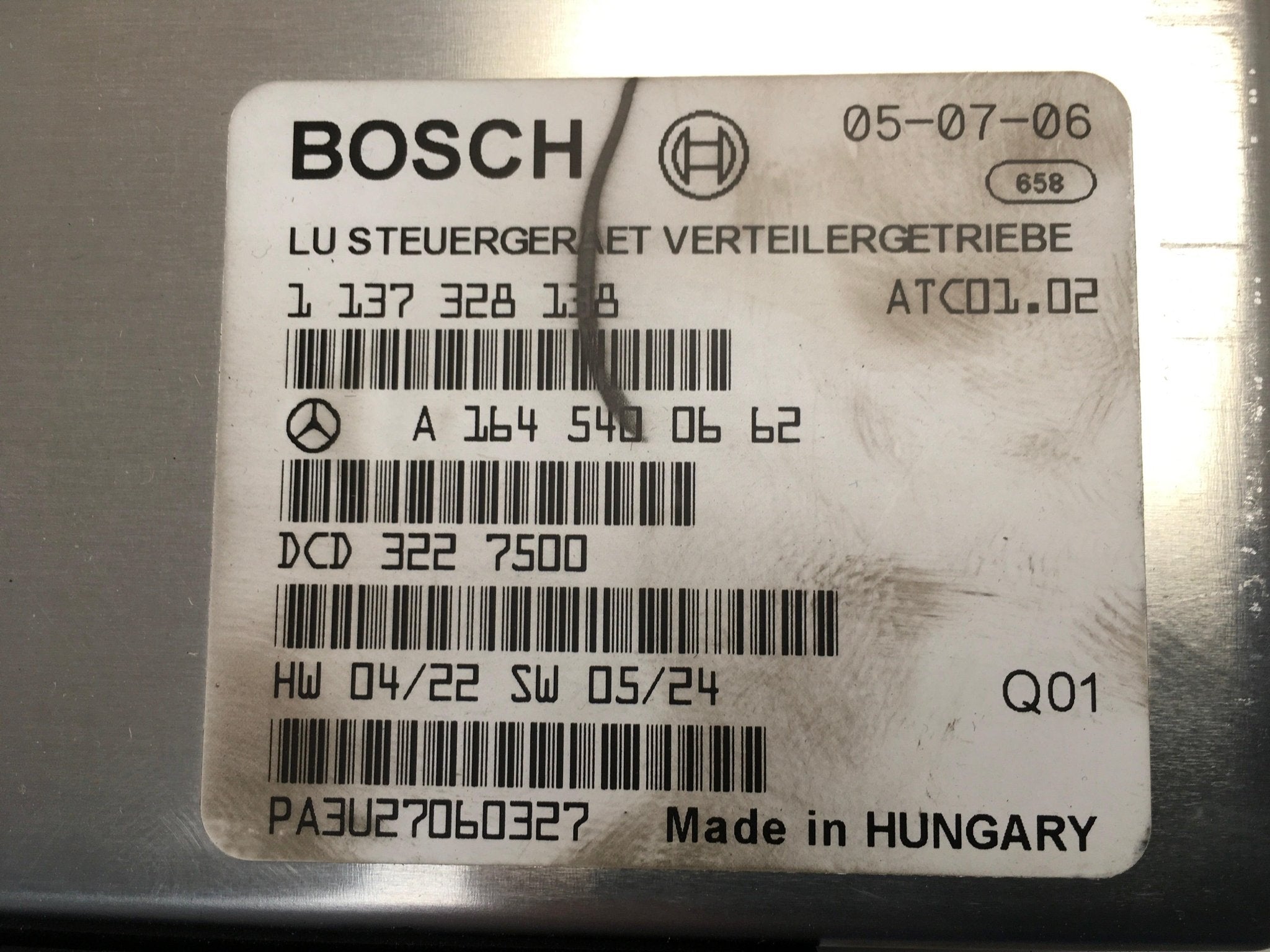 Modulo Transmision Mercedes W164 - A1645400662